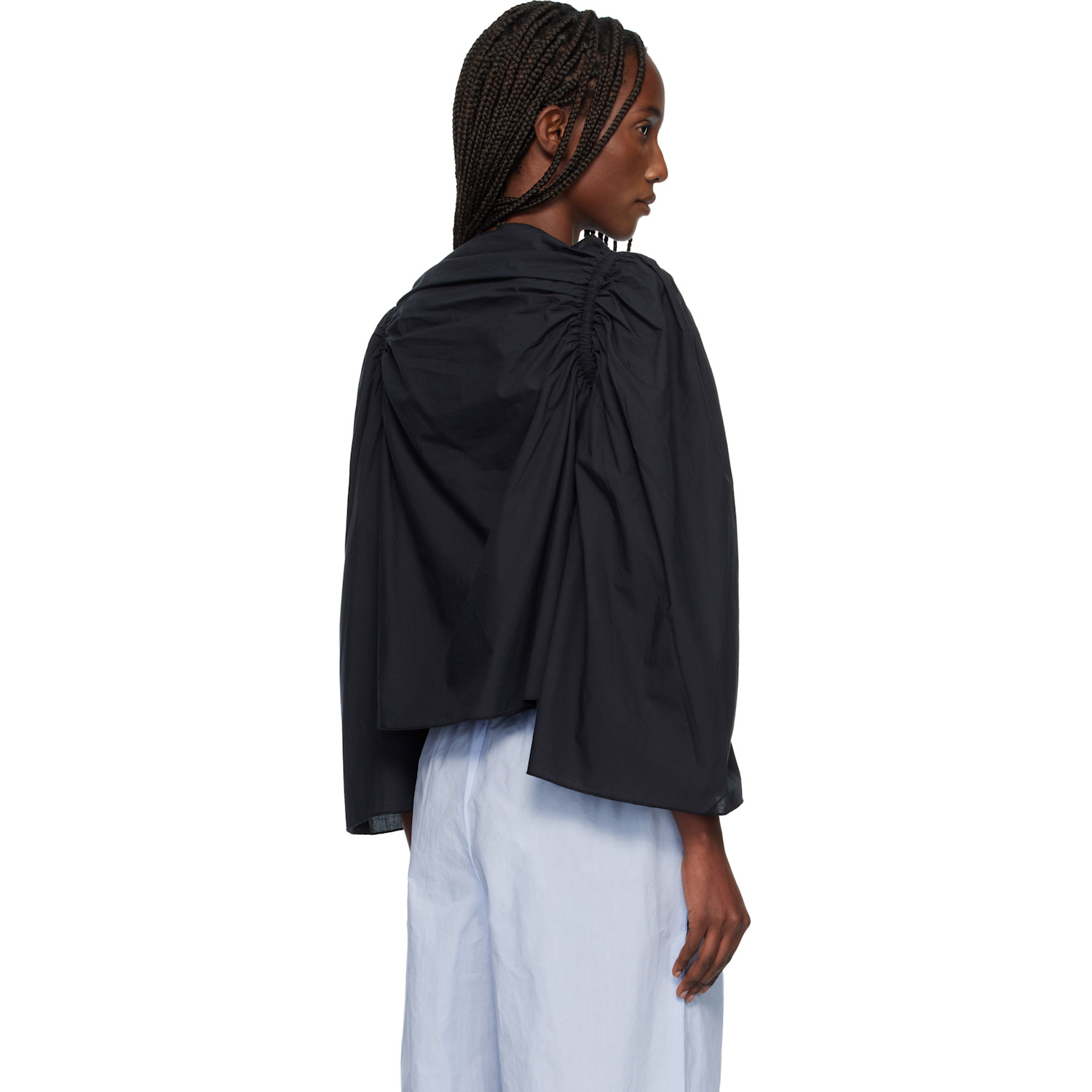  Baserange Black Simmon Blouse 