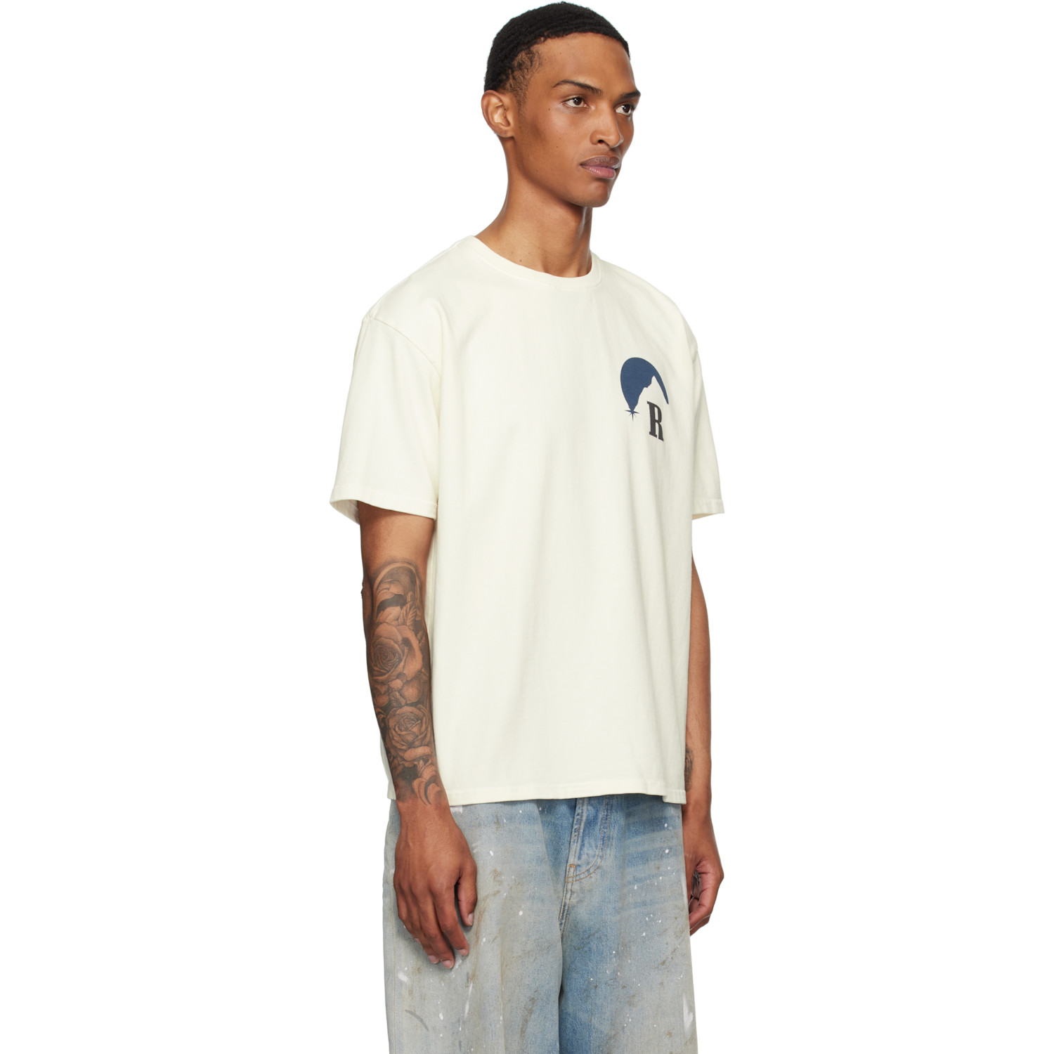 Rhude Off-white Moonlight T-shirt 
