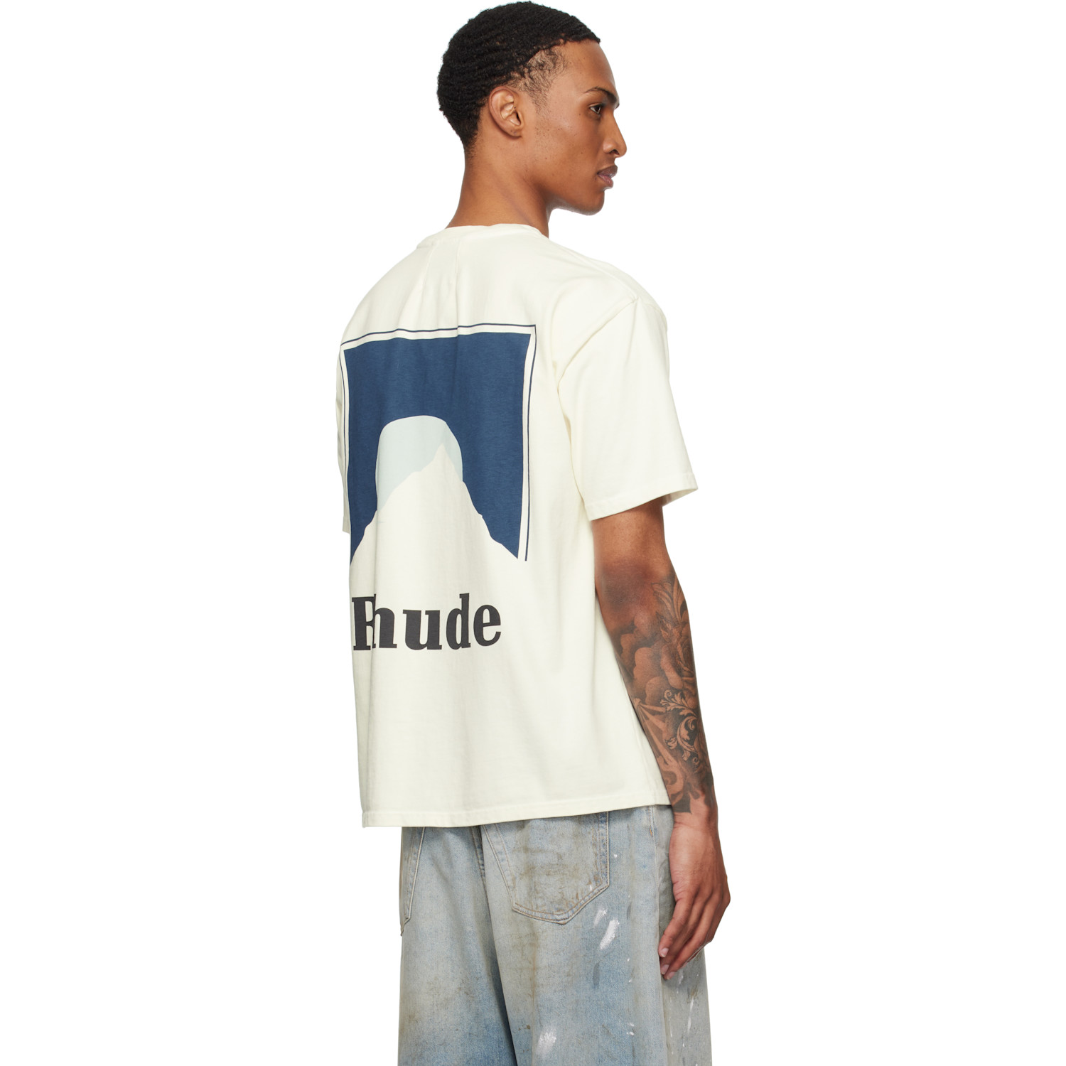  Rhude Off-white Moonlight T-shirt 