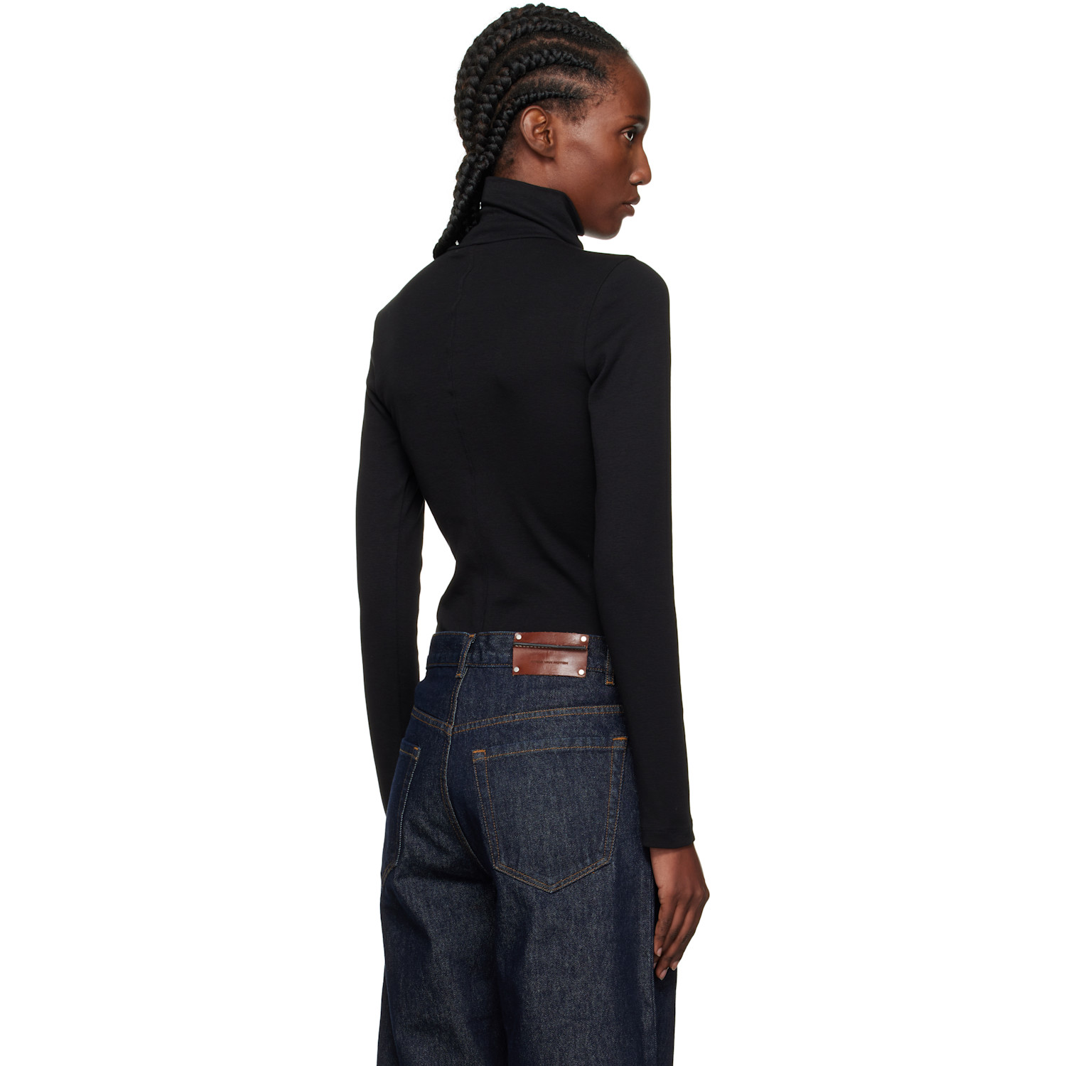  Flore Flore Black Dinah Turtleneck 