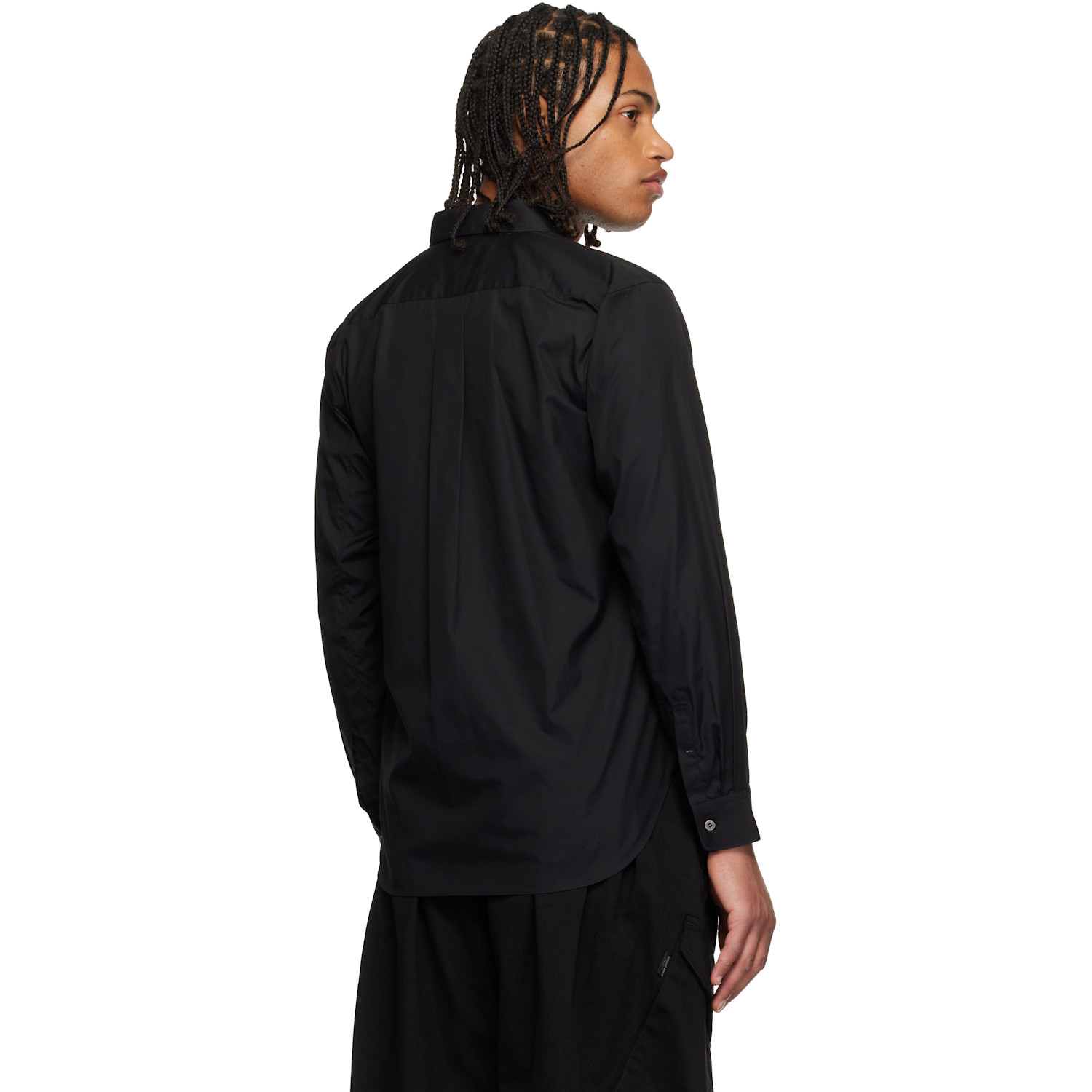 Black Comme Des Garçons Black Studded Shirt 