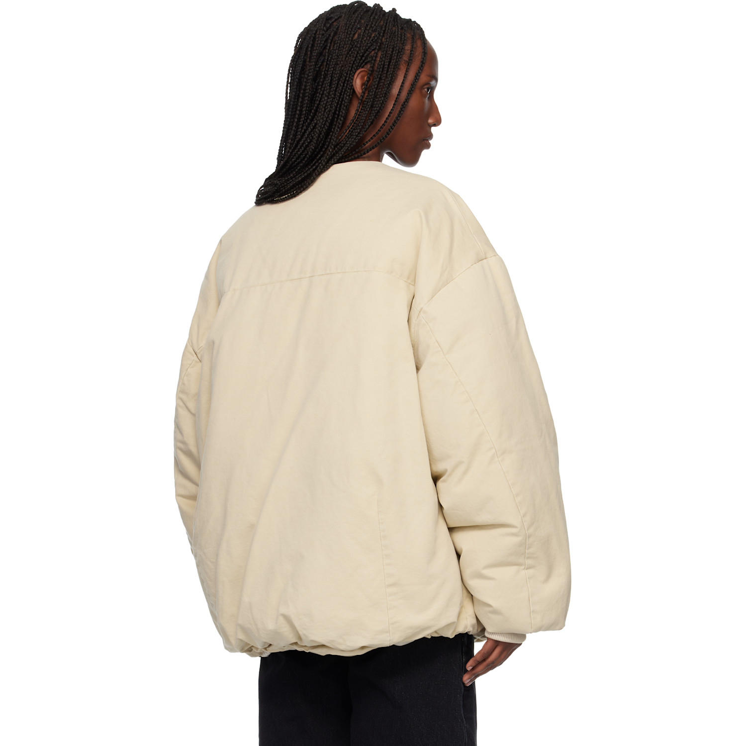  Entire Studios Off-white Pod Puffer Down Jacket 