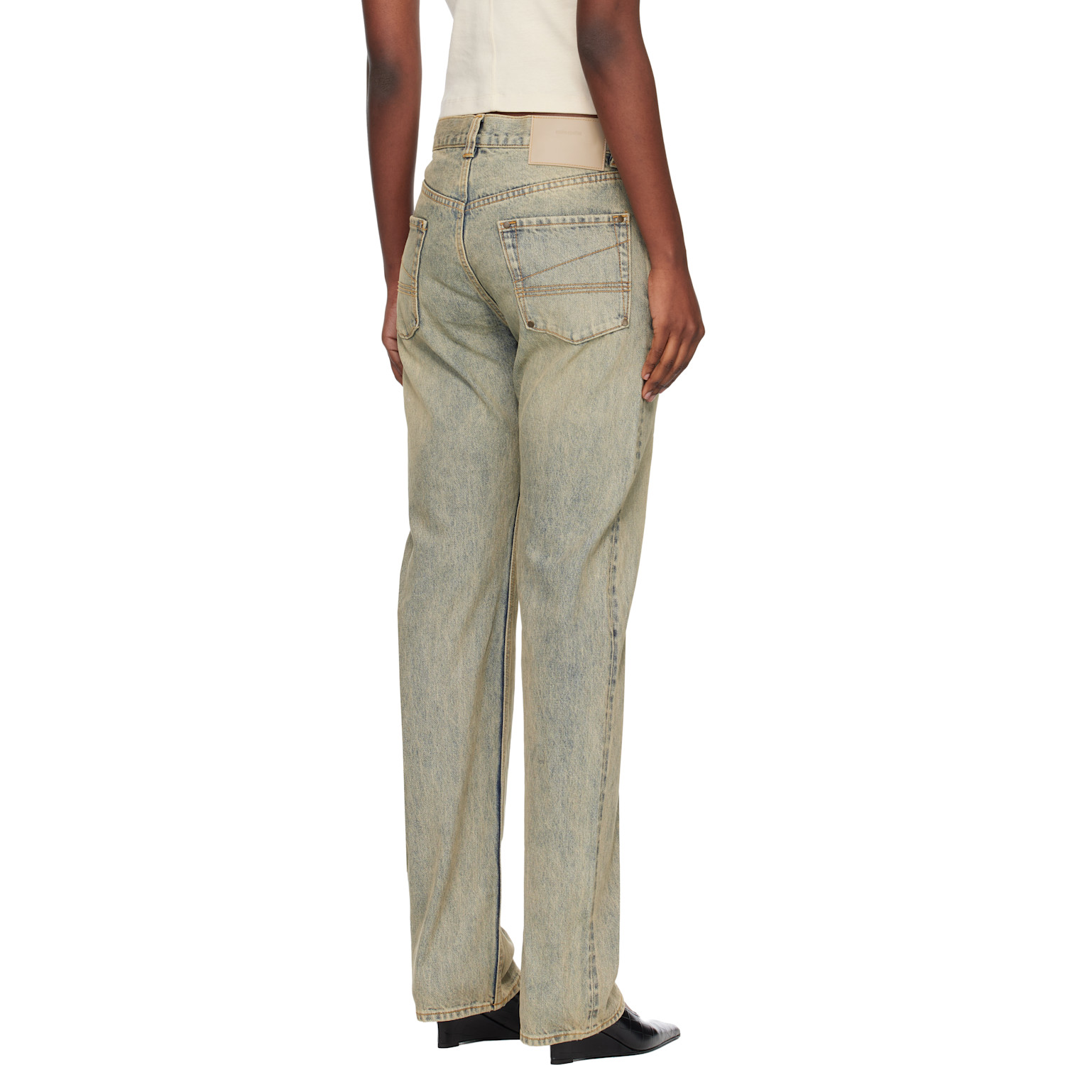  Entire Studios Blue Slem Jeans 