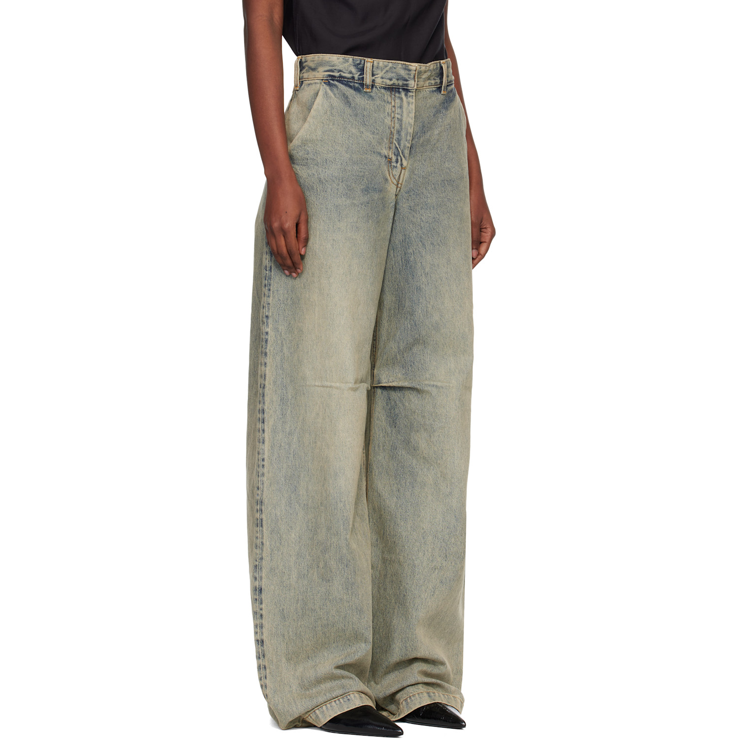  Entire Studios Blue Dem Jeans 