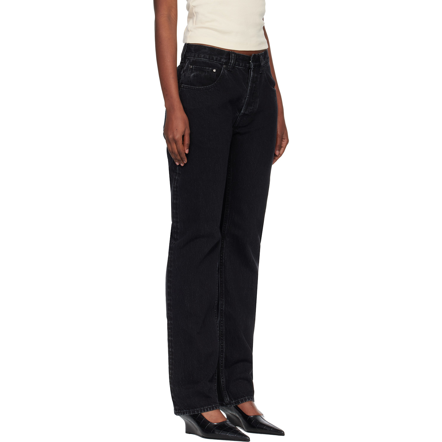  Entire Studios Black Slem Jeans 
