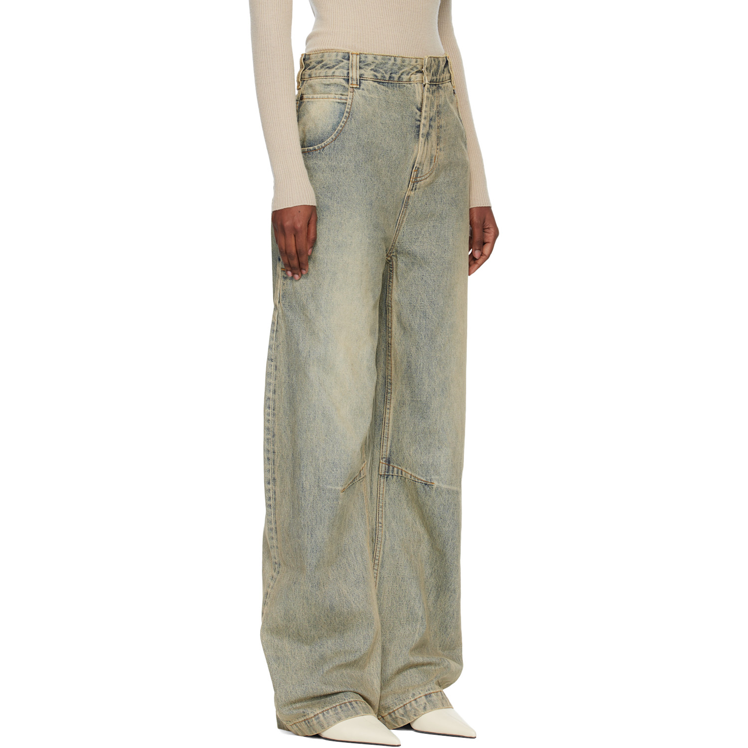  Entire Studios Blue Gem Jeans 