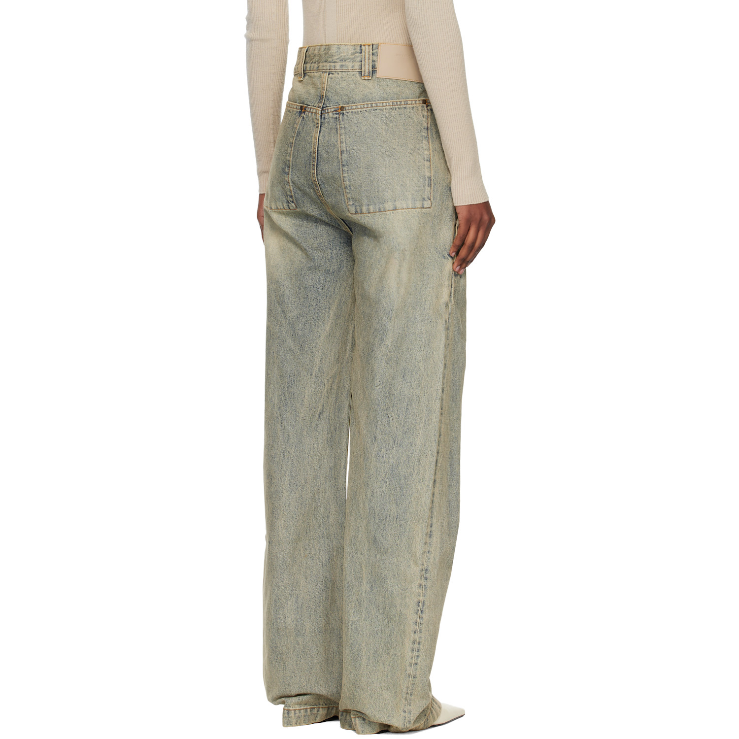  Entire Studios Blue Gem Jeans 