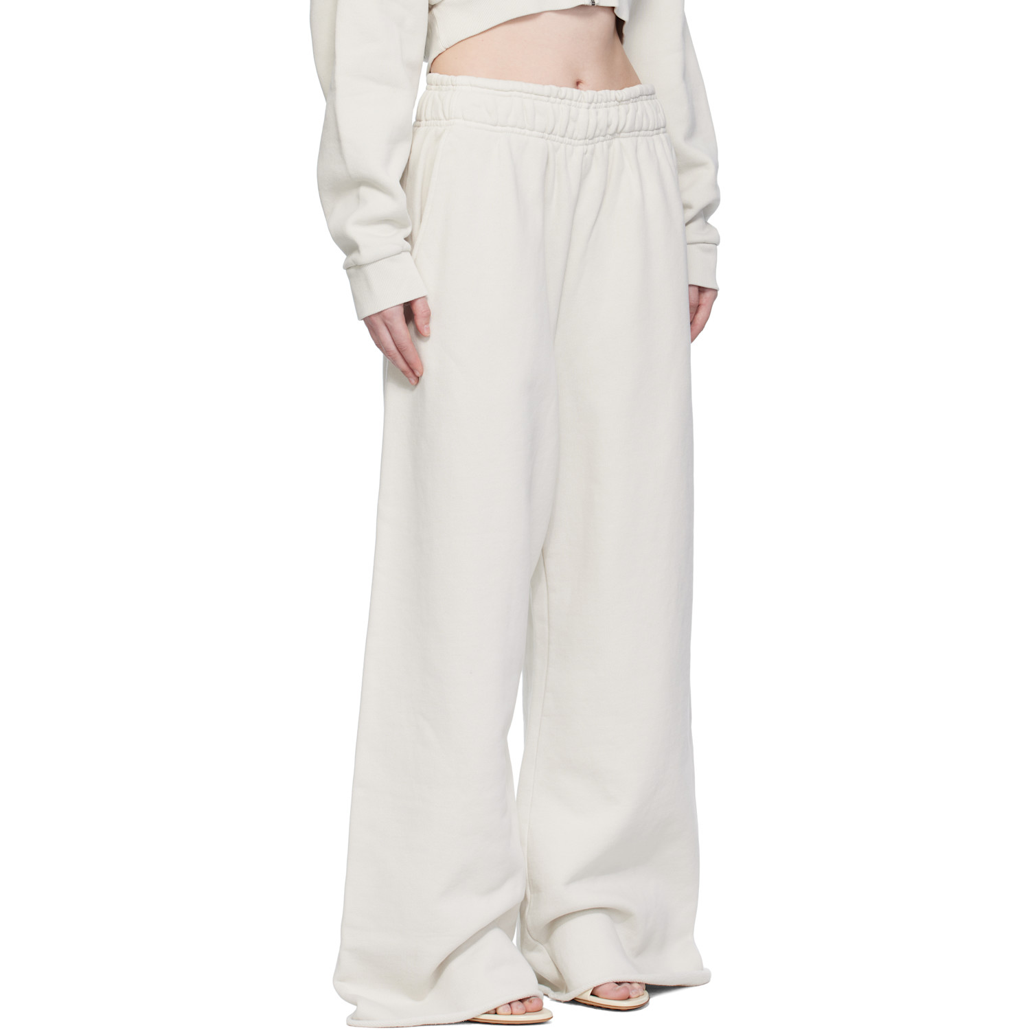 Entire Studios Off-white Full Sweatpants 