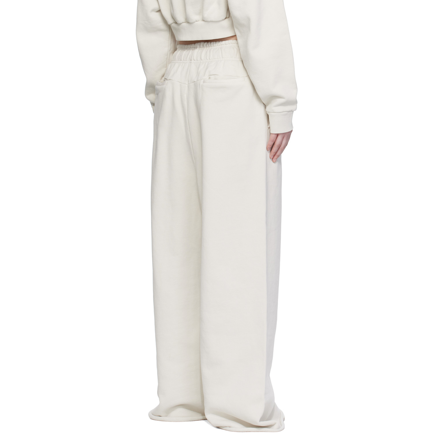 Entire Studios Off-white Full Sweatpants 