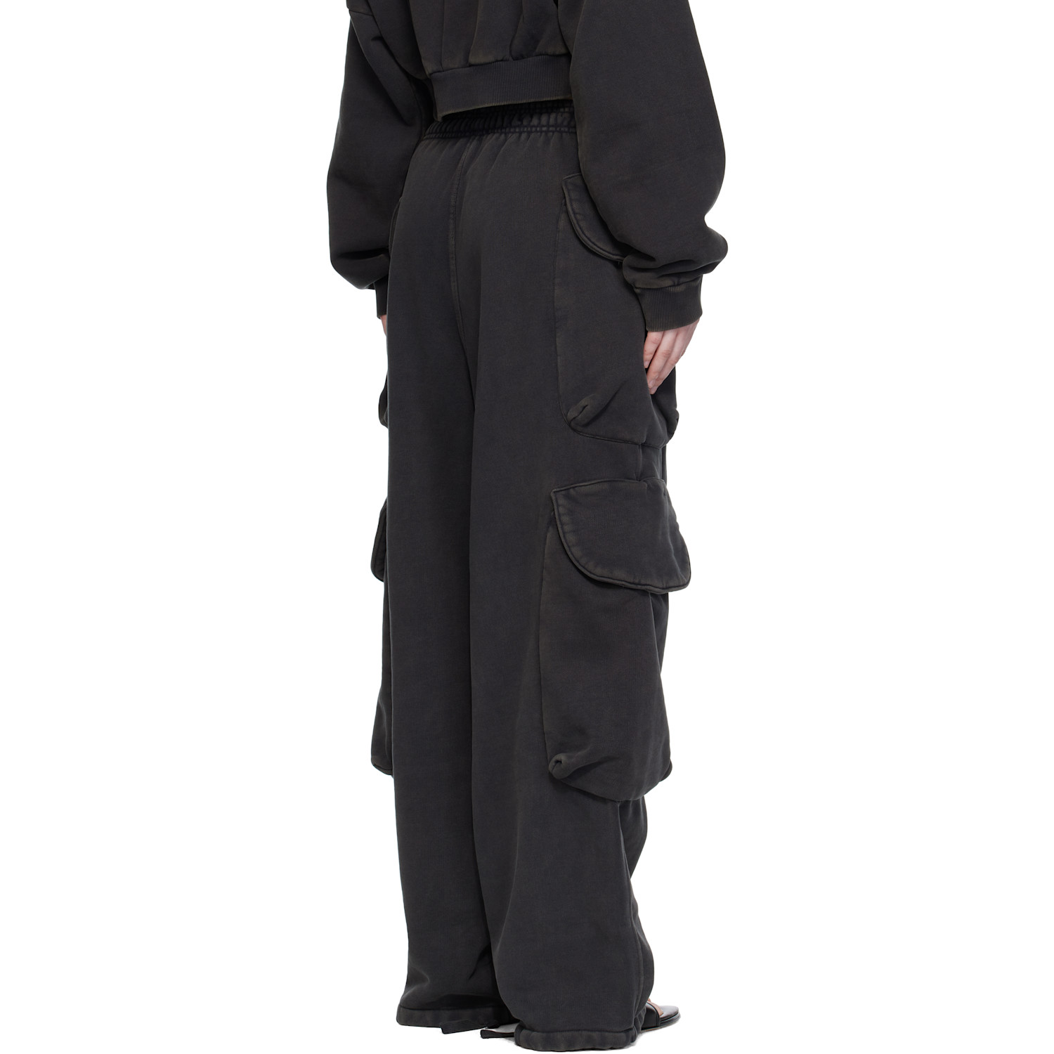  Entire Studios Black Heavy Gocar Cargo Pants 