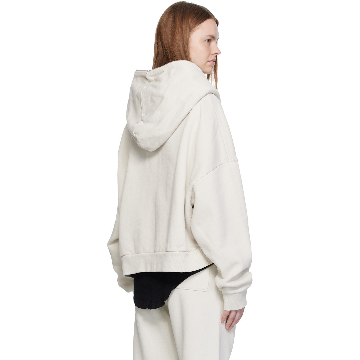  Entire Studios Off-white Eternal Zip Hoodie 