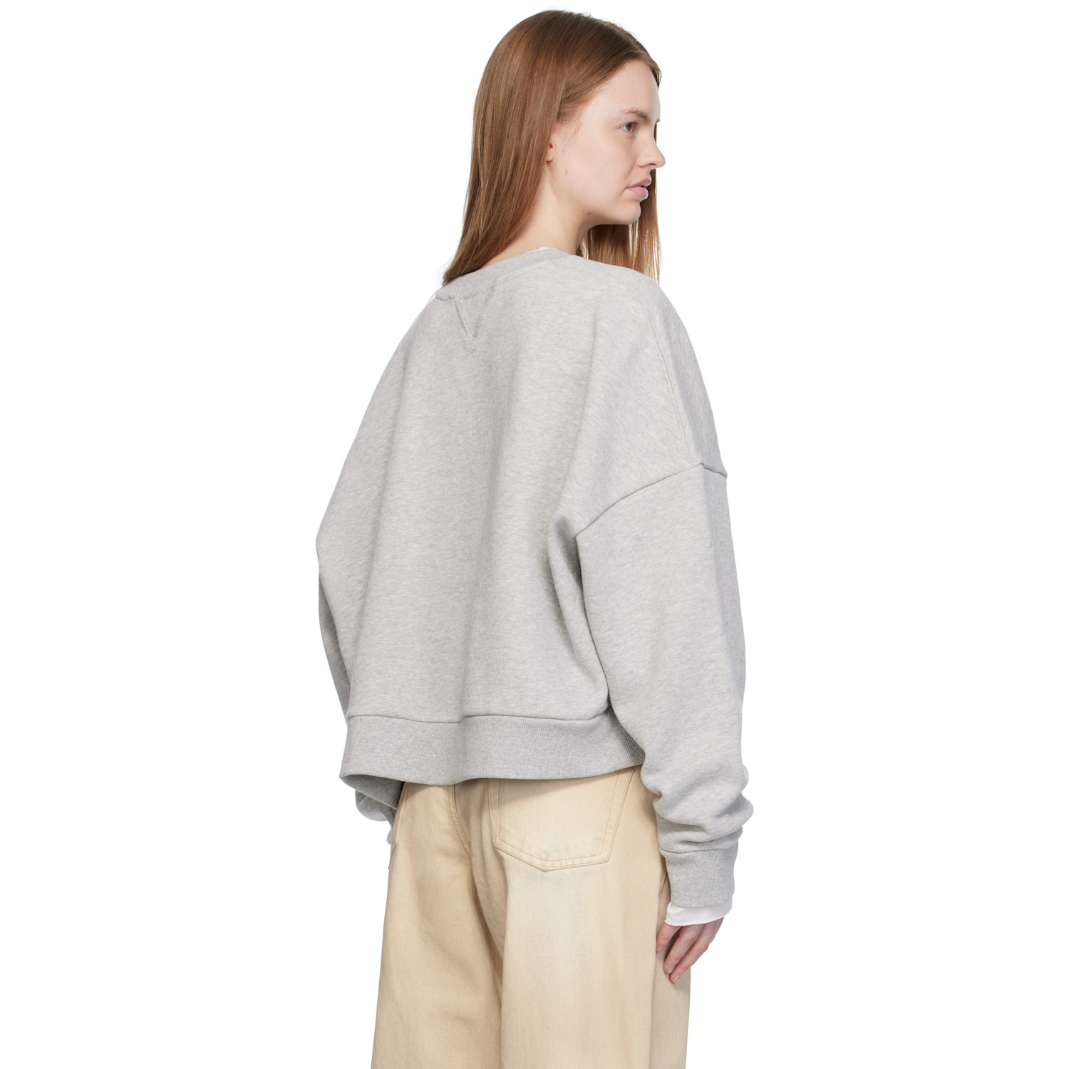  Entire Studios Gray Box Crew Sweatshirt 