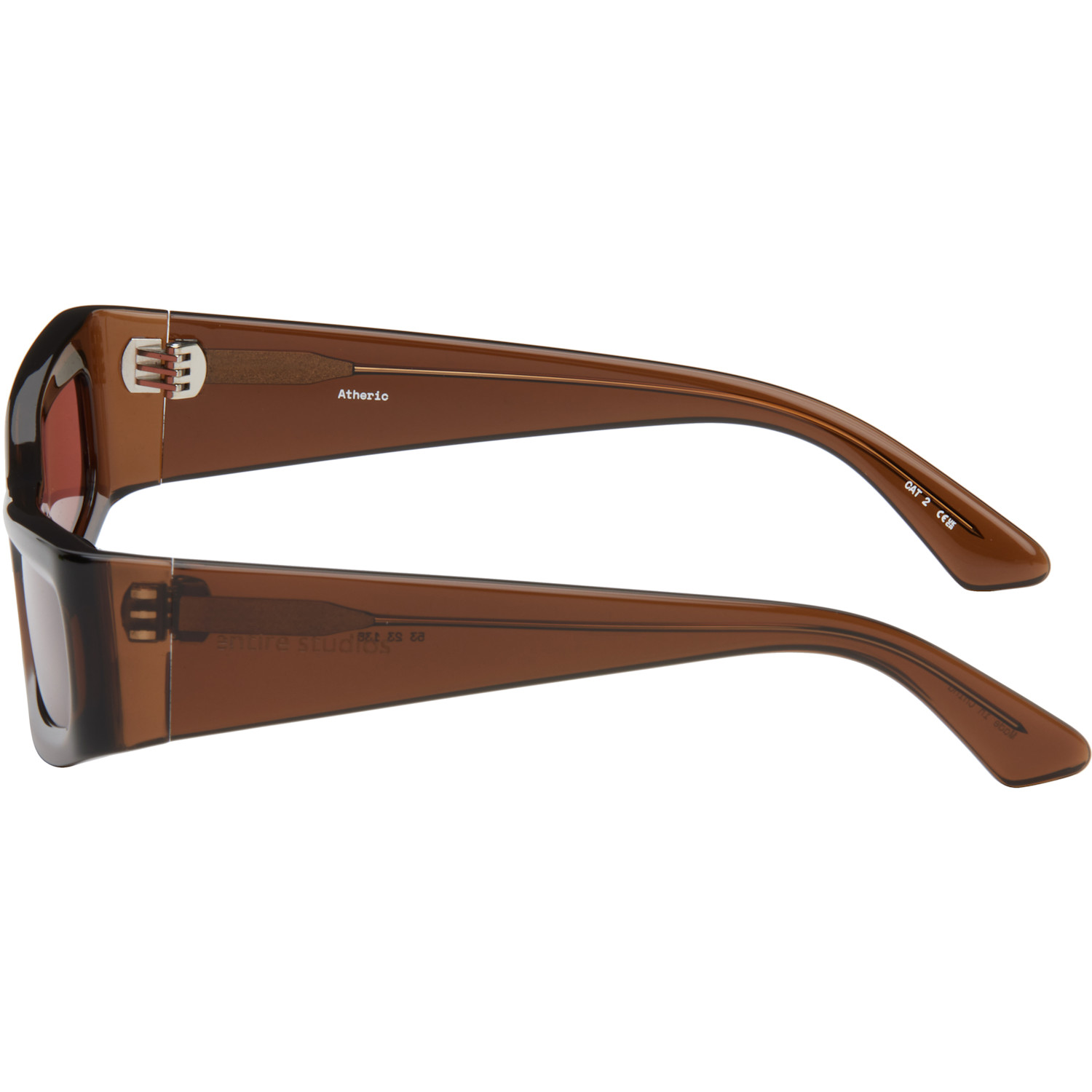  Entire Studios Ssense Exclusive Brown Atheric Sunglasses 