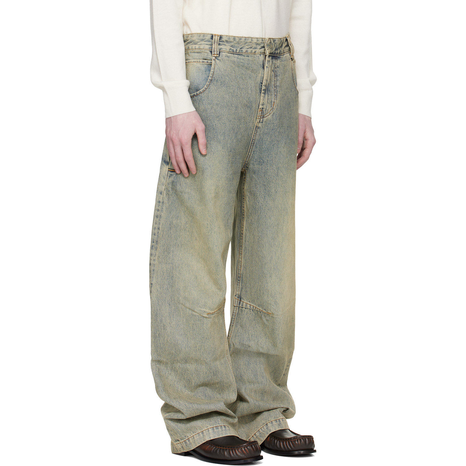  Entire Studios Blue Gem Jeans 