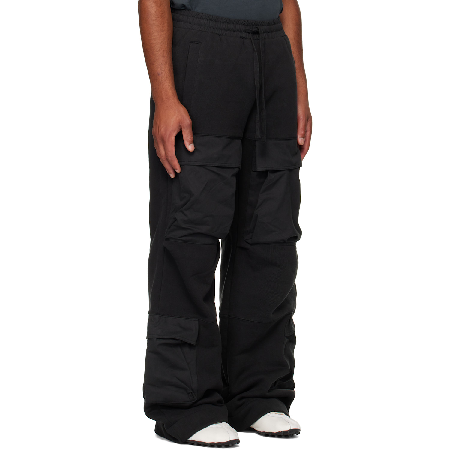  Entire Studios Black Utility Sweatpants 