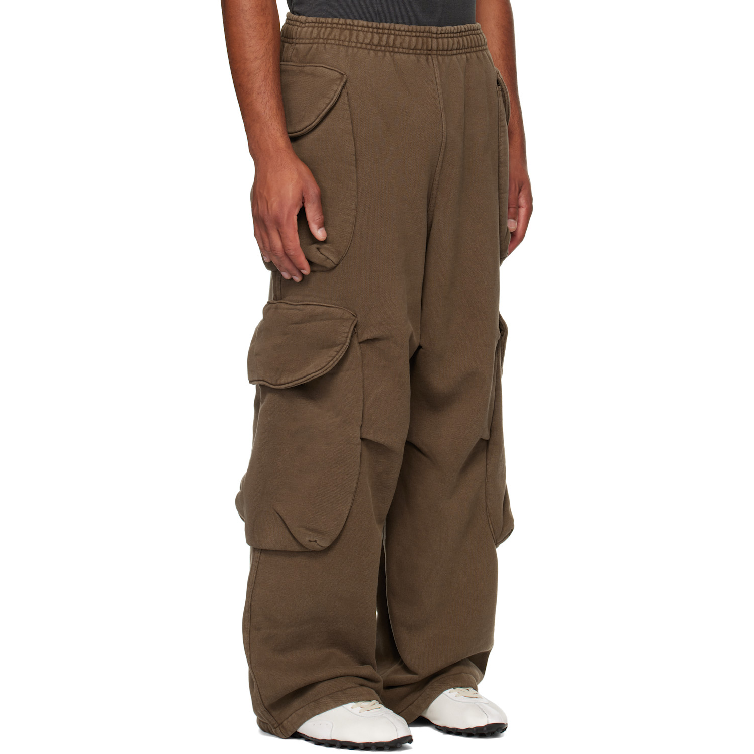  Entire Studios Brown Heavy Gocar Cargo Pants 