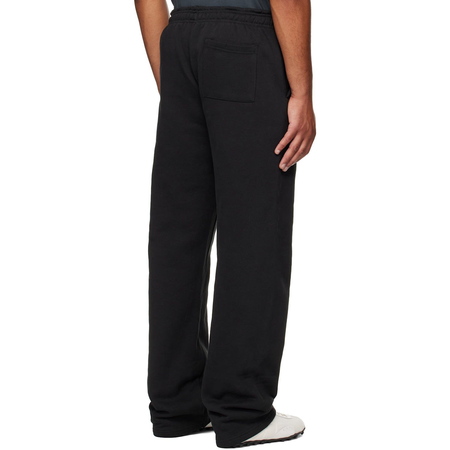  Entire Studios Black Straight-leg Sweatpants 