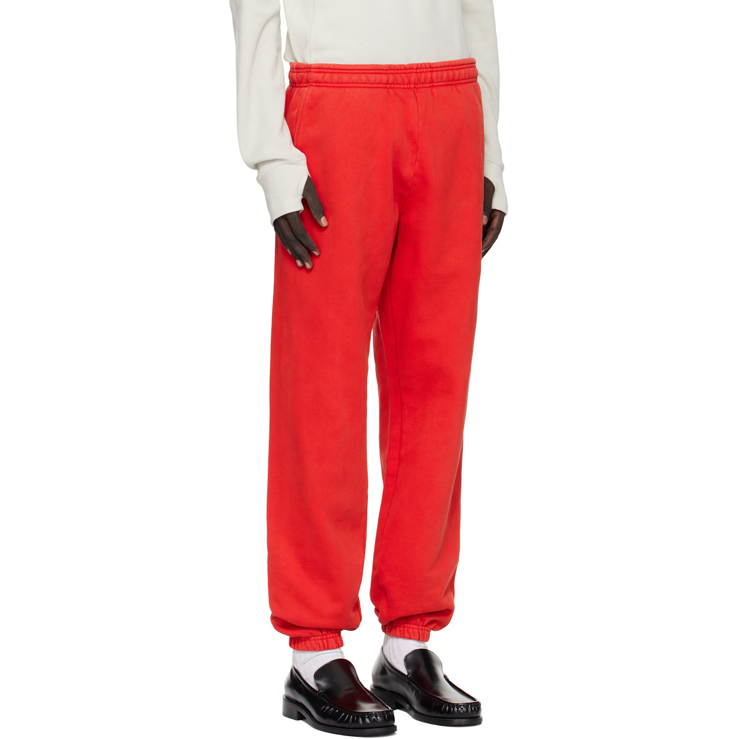  Entire Studios Red Heavy Sweatpants 