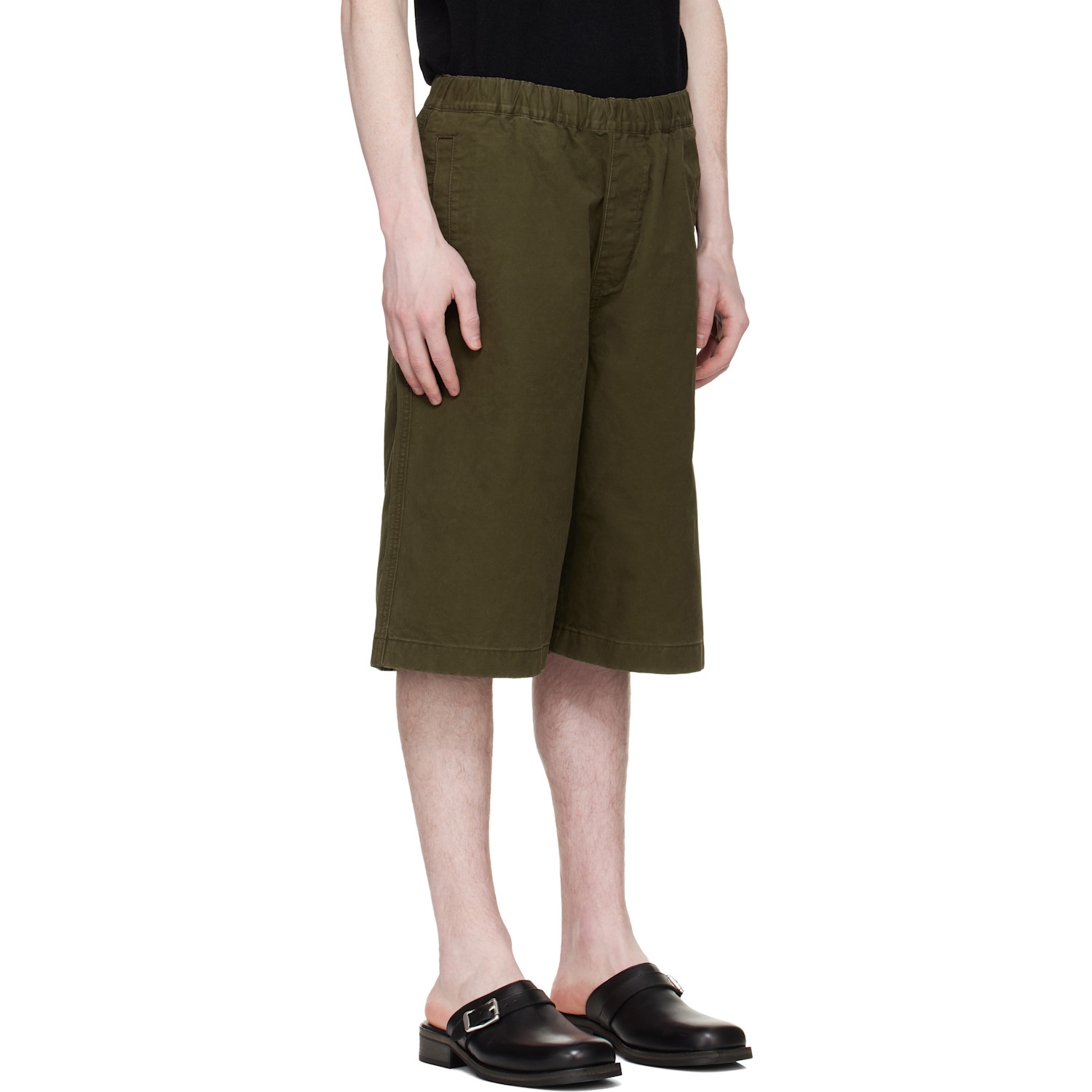  Entire Studios Khaki Boxing Shorts 