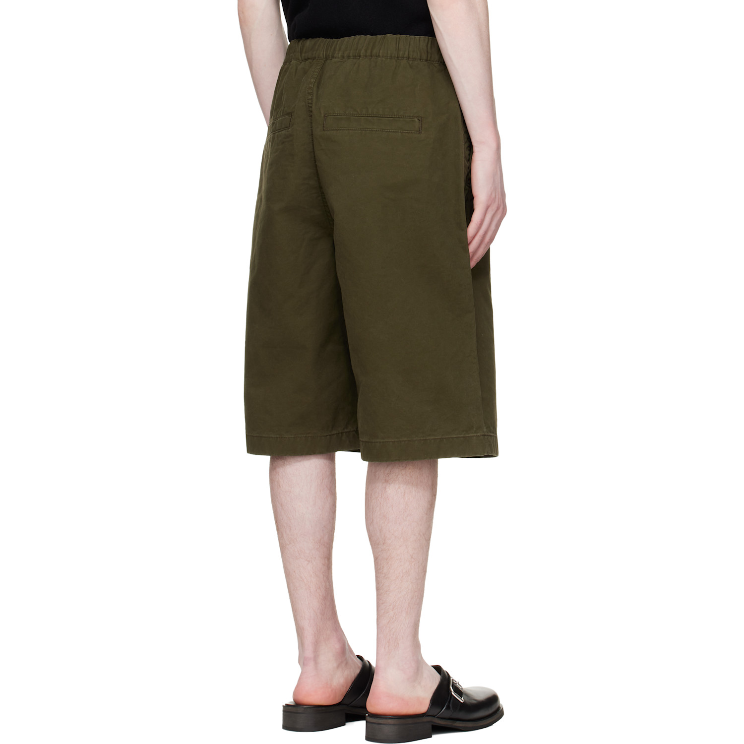  Entire Studios Khaki Boxing Shorts 