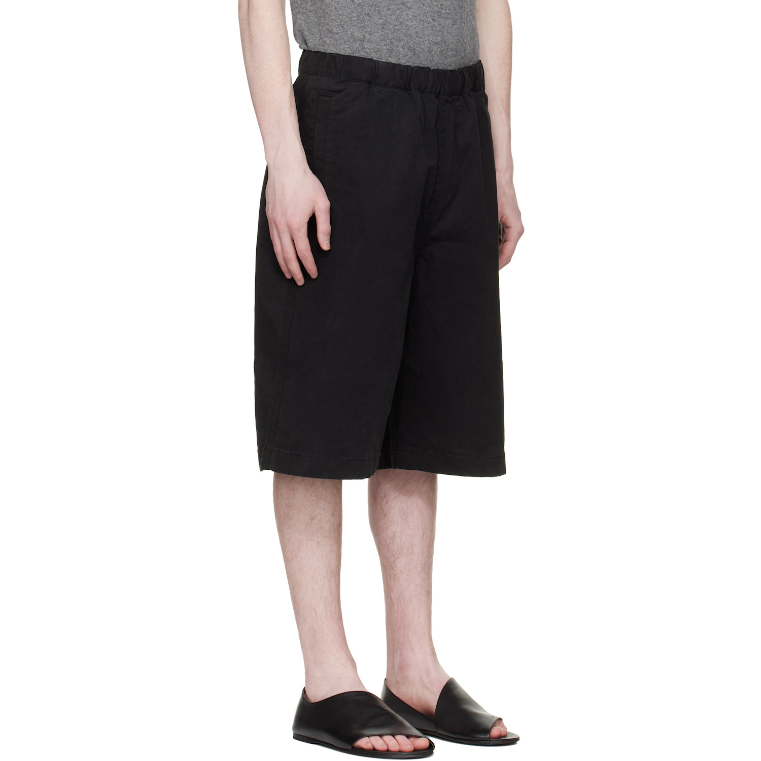  Entire Studios Black Boxing Shorts 