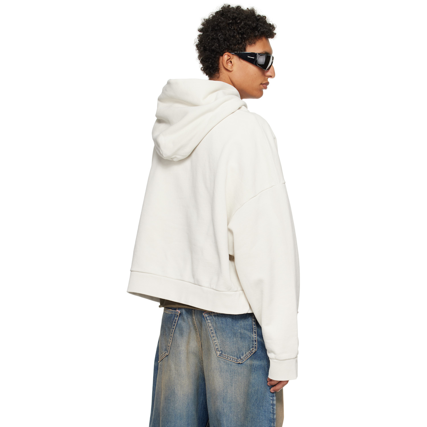  Entire Studios Off-white Heavy Hoodie 