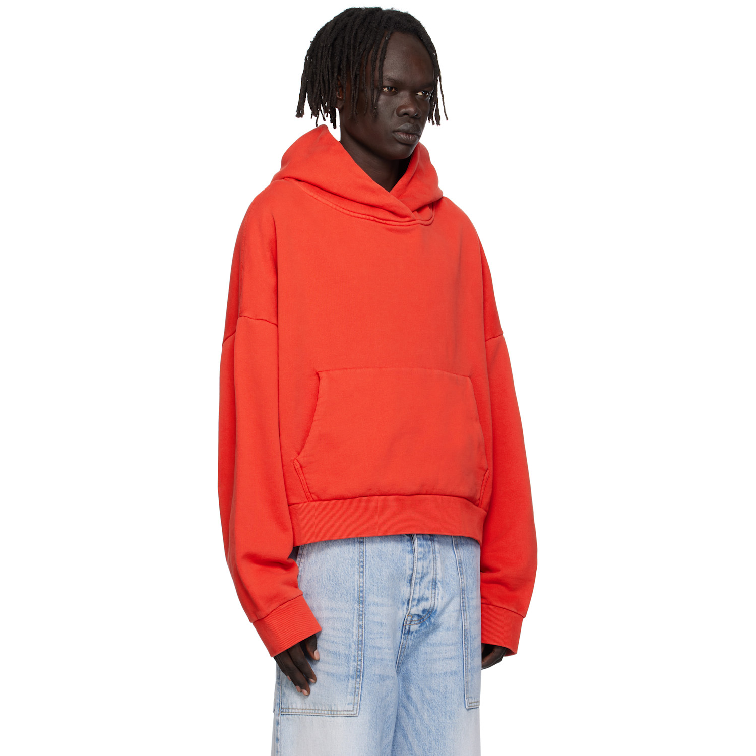  Entire Studios Red Heavy Hoodie 