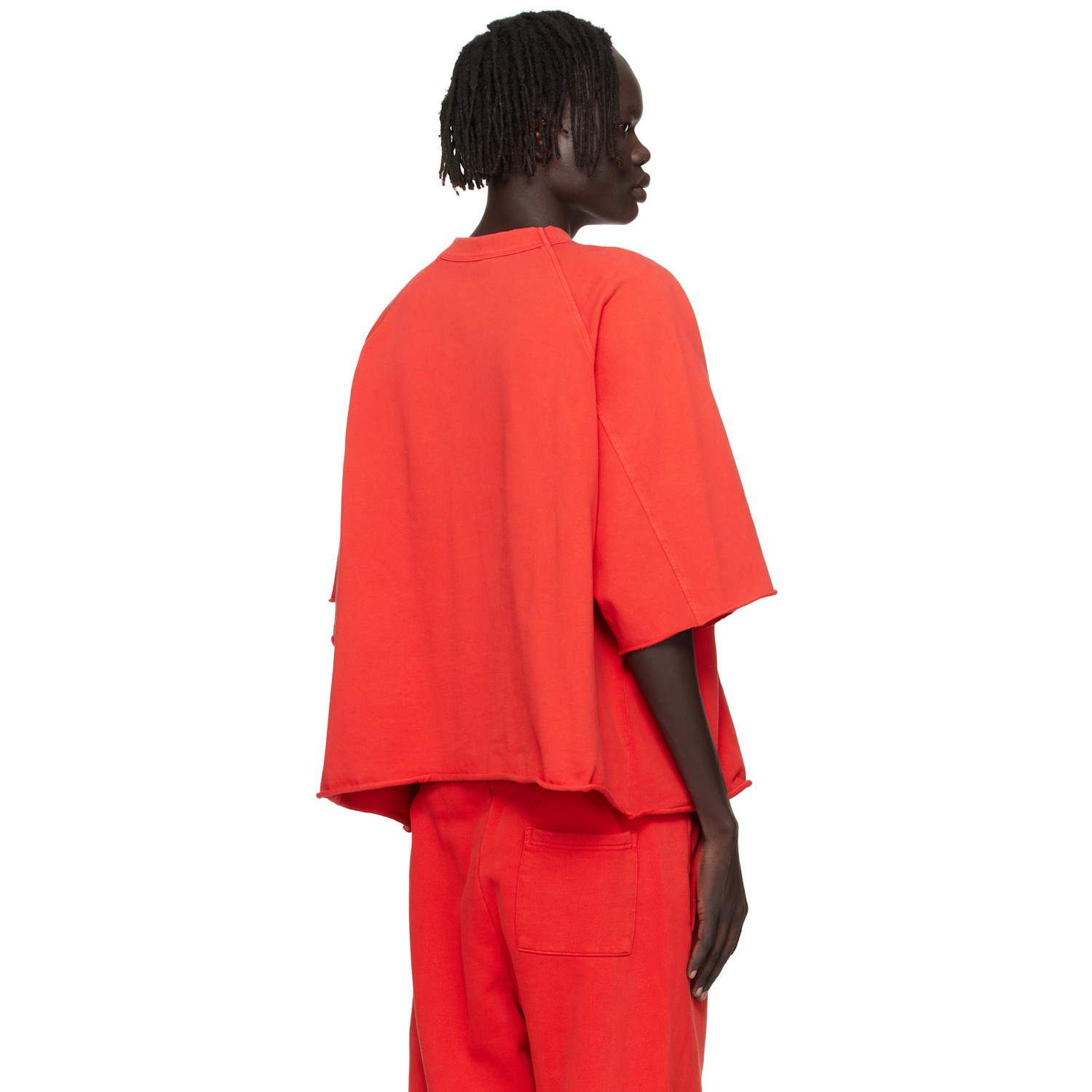  Entire Studios Red Heavy Dart T-shirt 