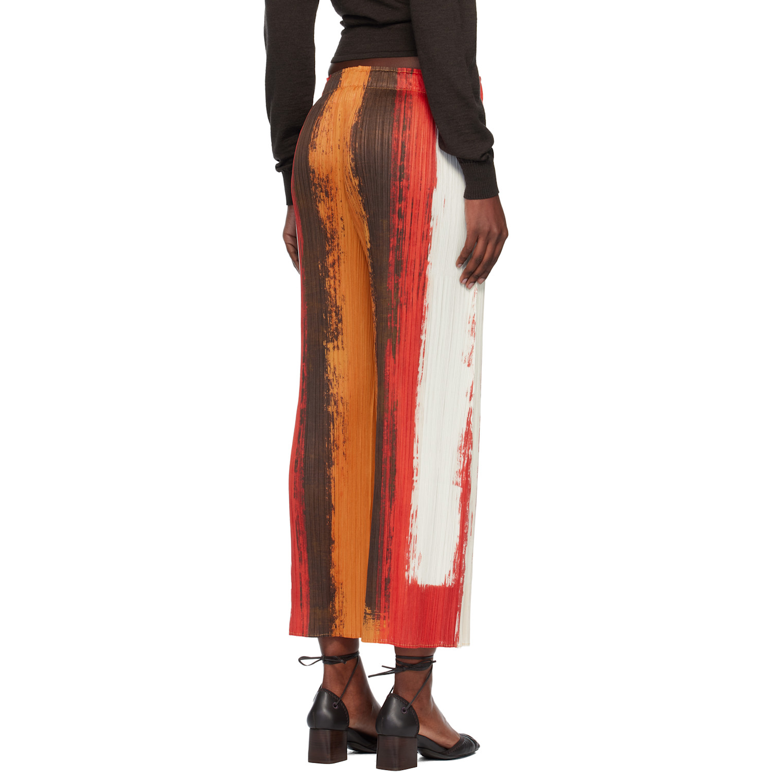  Pleats Please Issey Miyake Multicolor Jump Trousers 