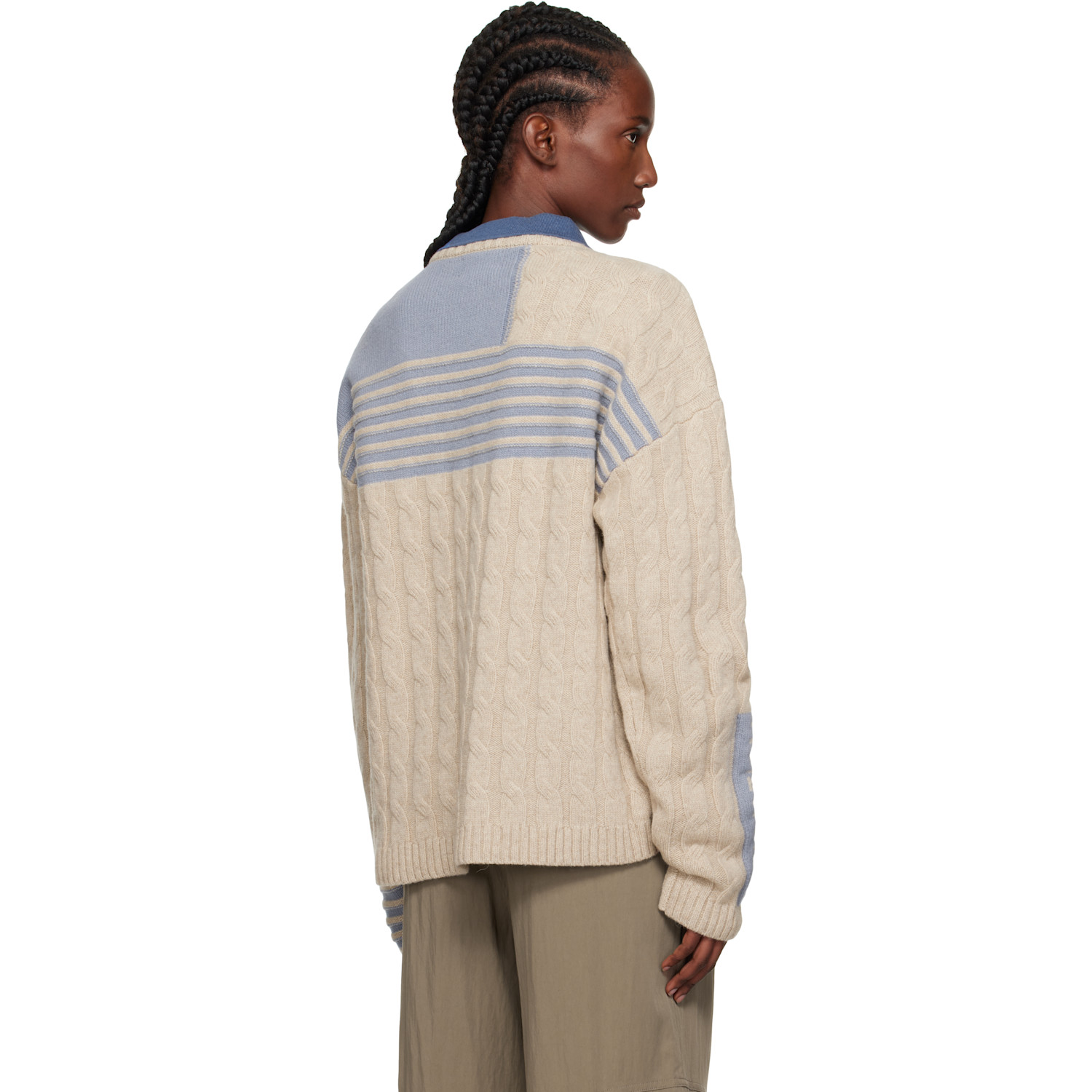  Holzweiler Gray Retro Sun Sweater 