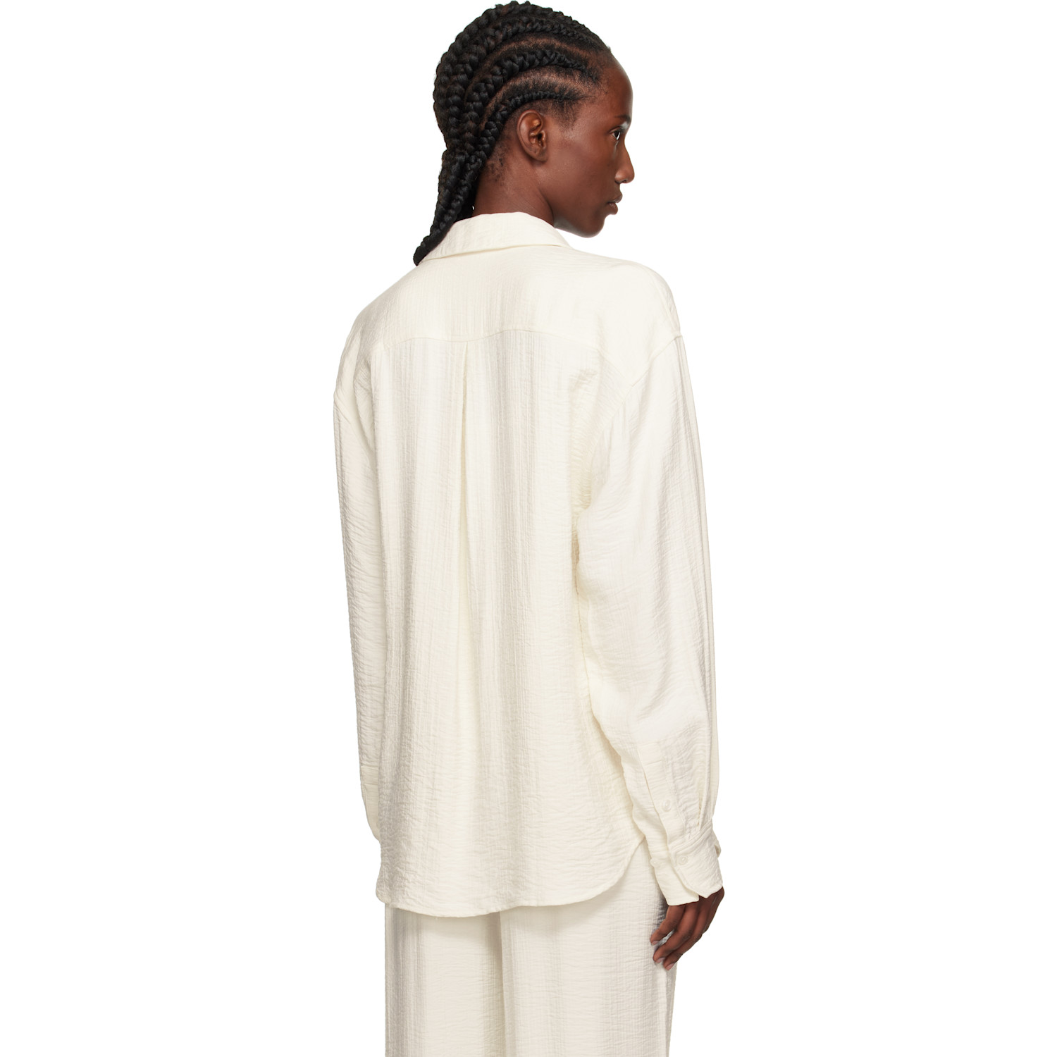  Holzweiler White Summer Relaxed Shirt 