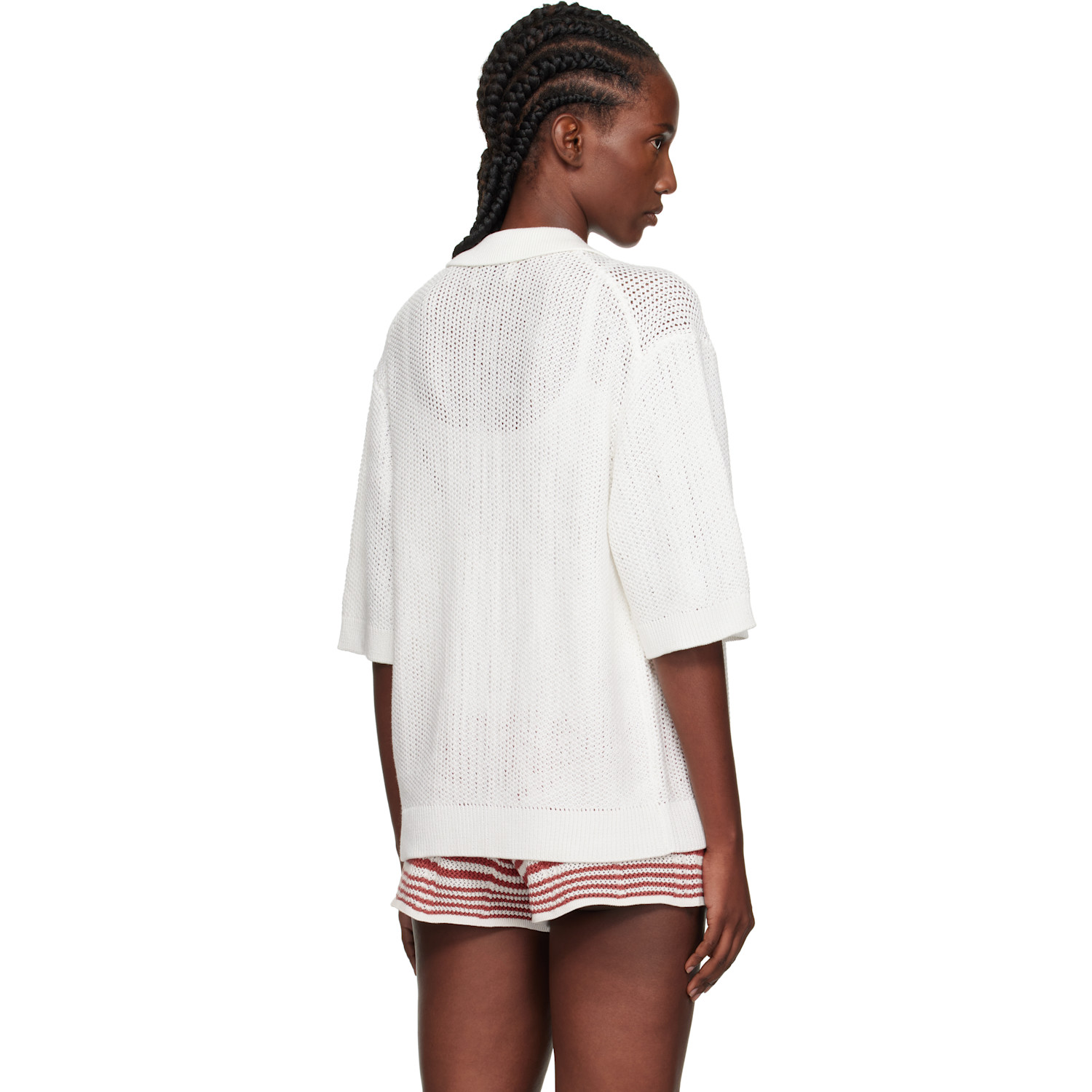  Holzweiler White Elio Shirt 