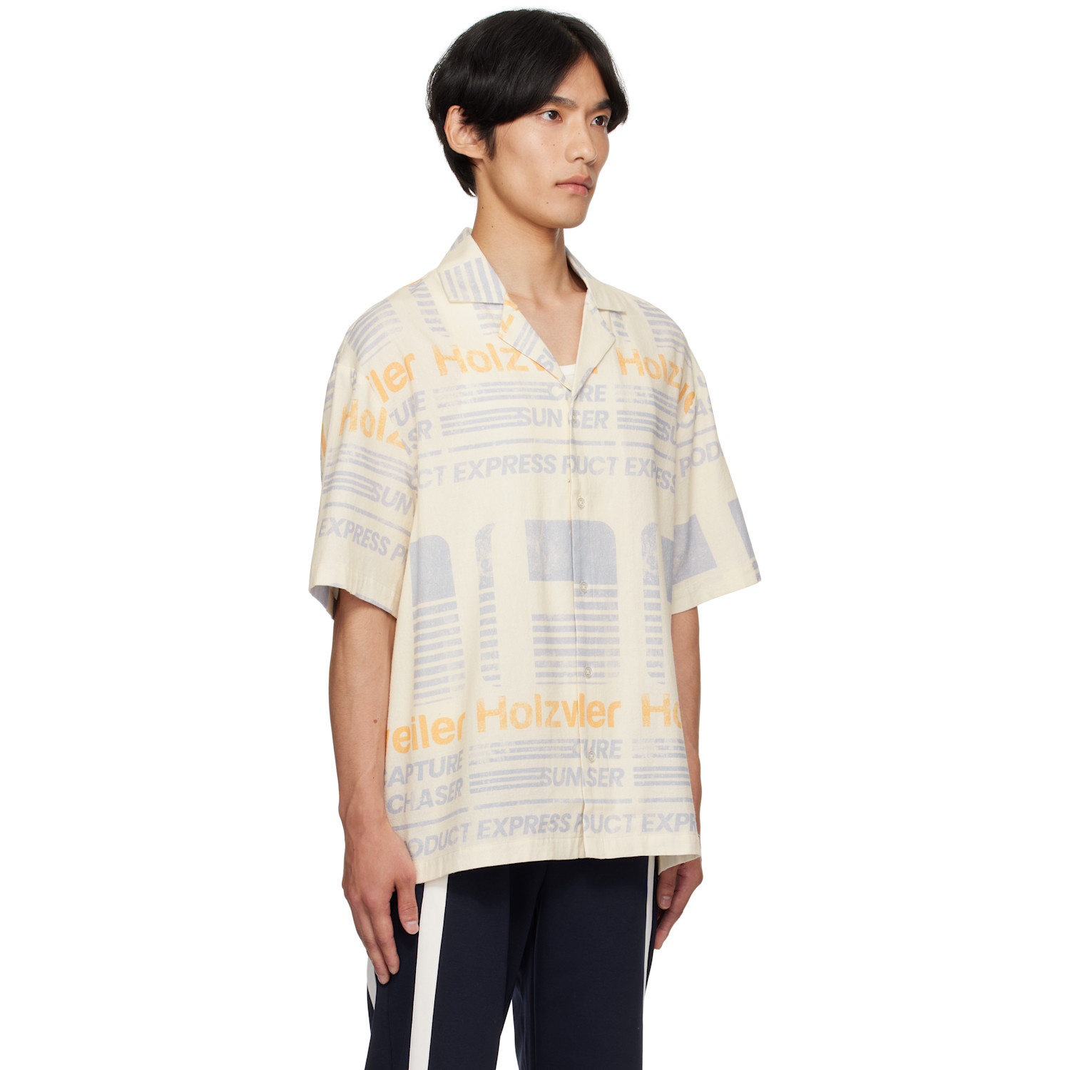  Holzweiler Off-white Pier Print Shirt 