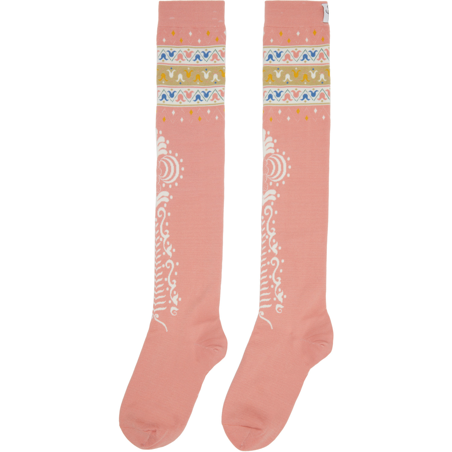  Conner Ives Pink Knee High Socks 