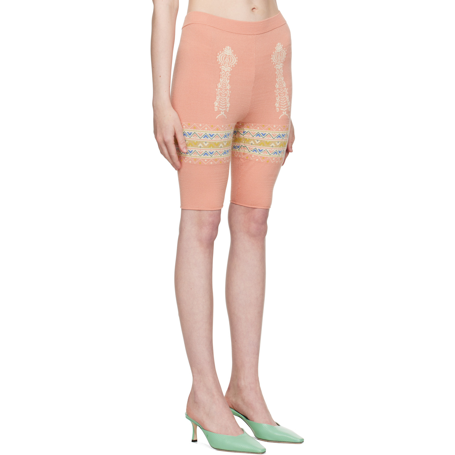  Conner Ives Pink Bike Shorts 