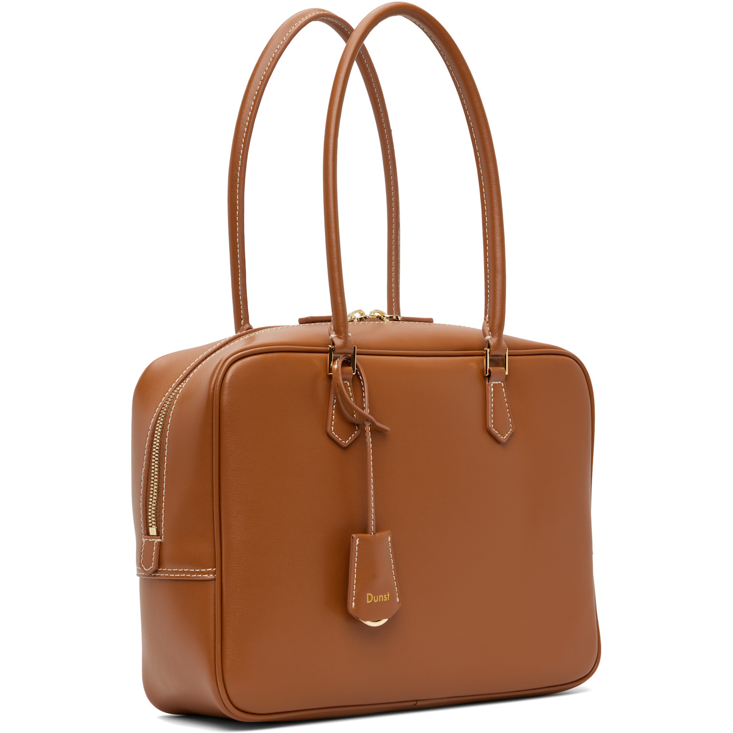  Dunst Tan Classic 28 Leather Bag 