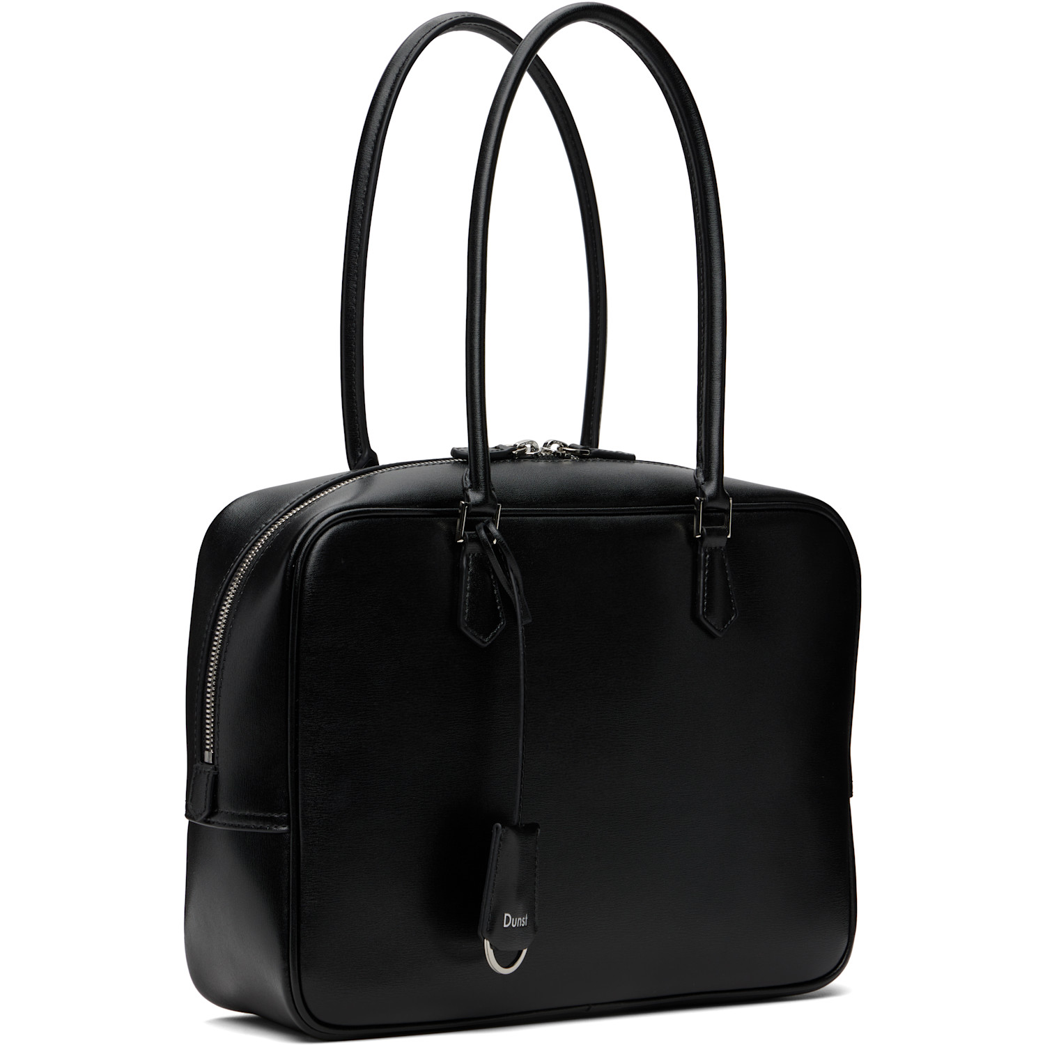  Dunst Black Classic 28 Leather Bag 