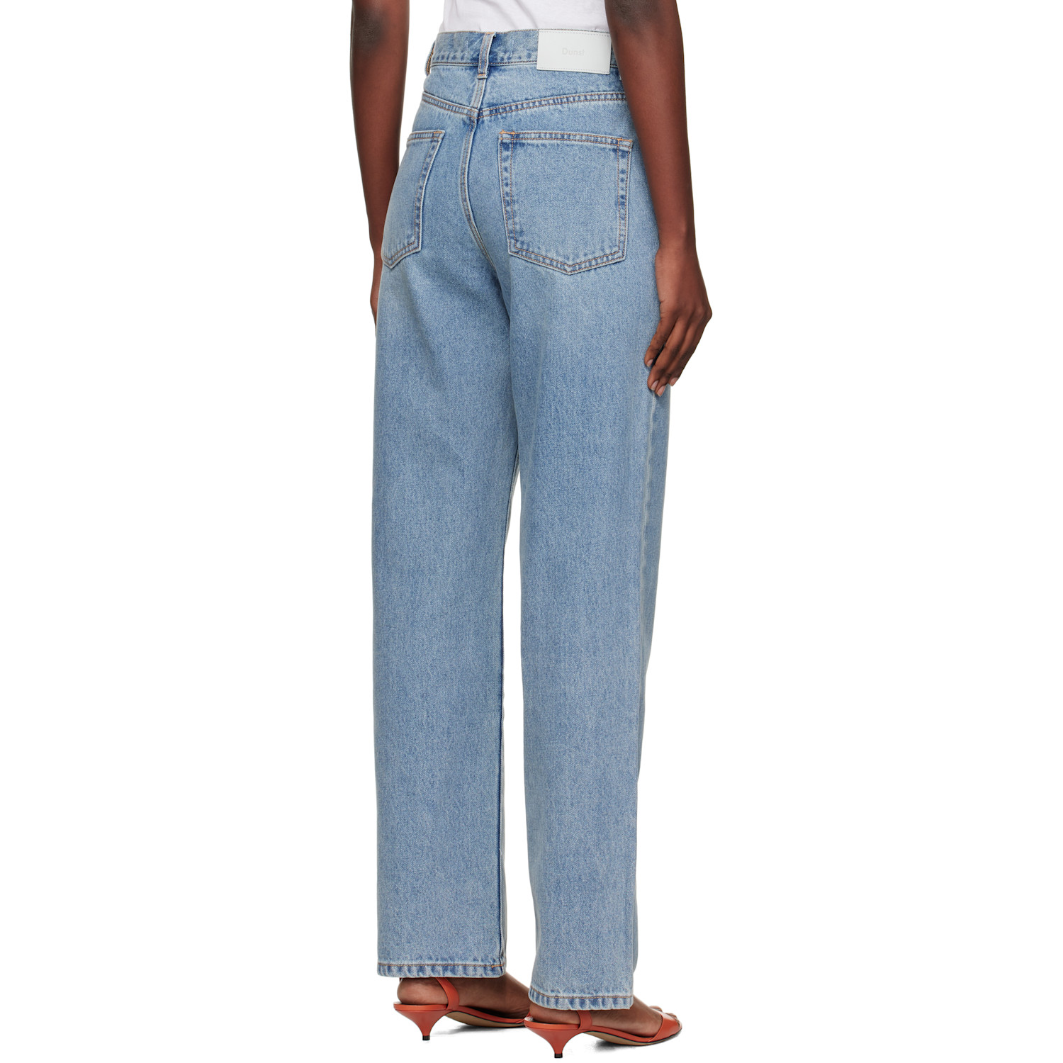  Dunst Blue Essential Straight Full Length Jeans 