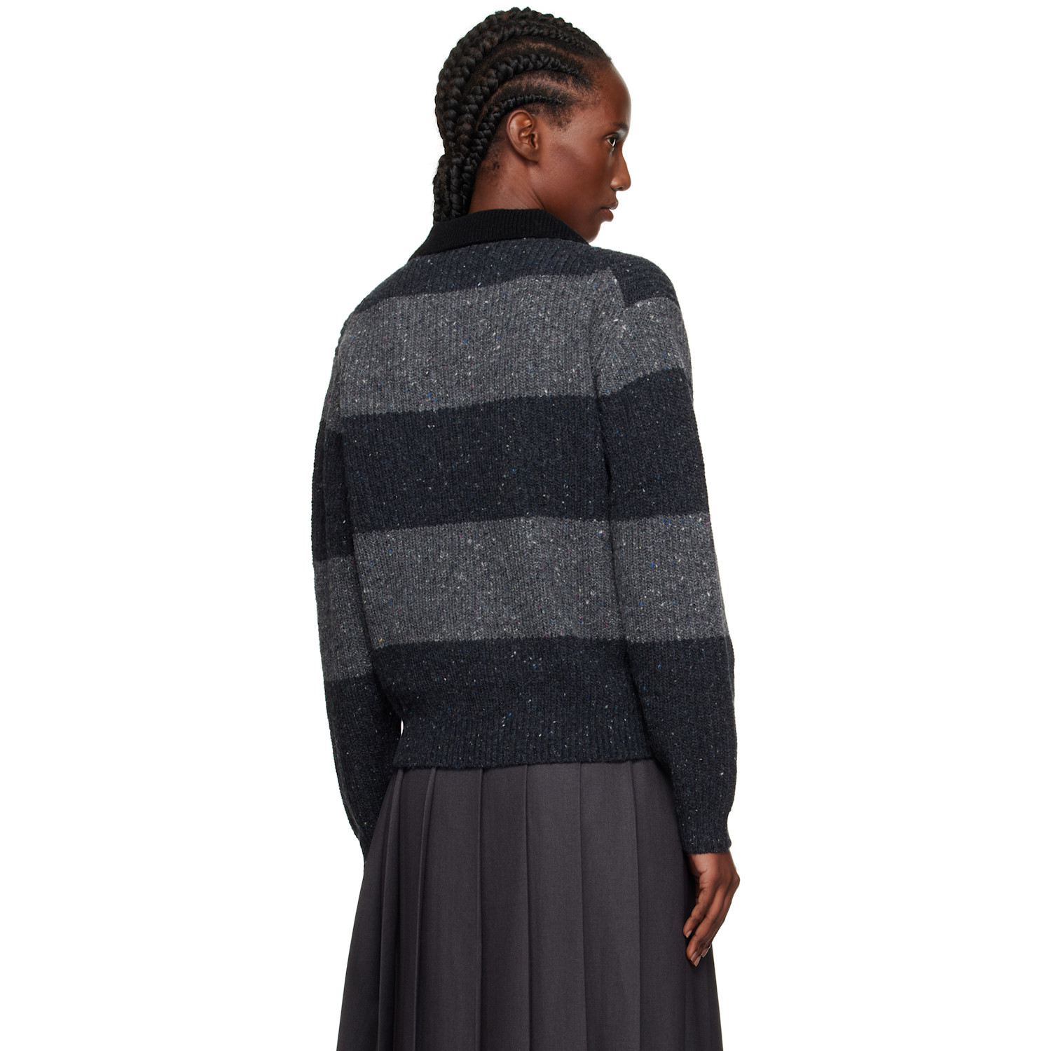  Dunst Gray Chunky Rugby Polo 