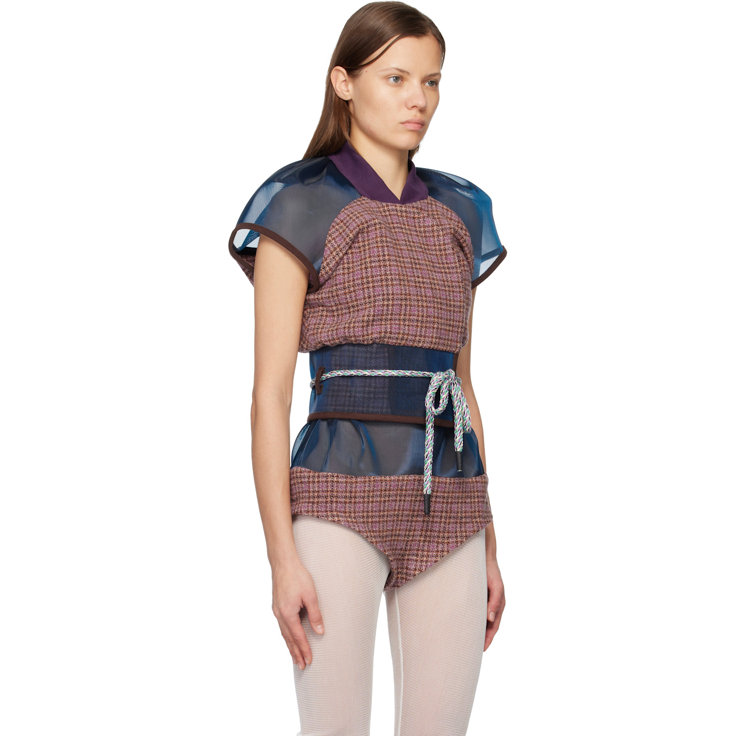  Kiko Kostadinov Multicolor Eartha Fitted Jacket 