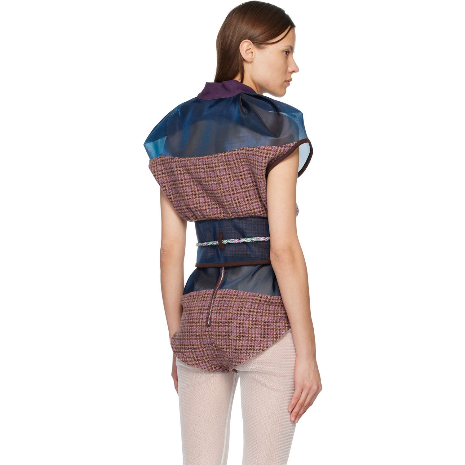  Kiko Kostadinov Multicolor Eartha Fitted Jacket 