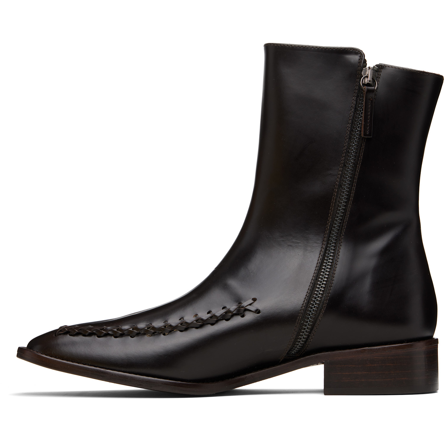  Hereu Brown Metla Polished Boots 