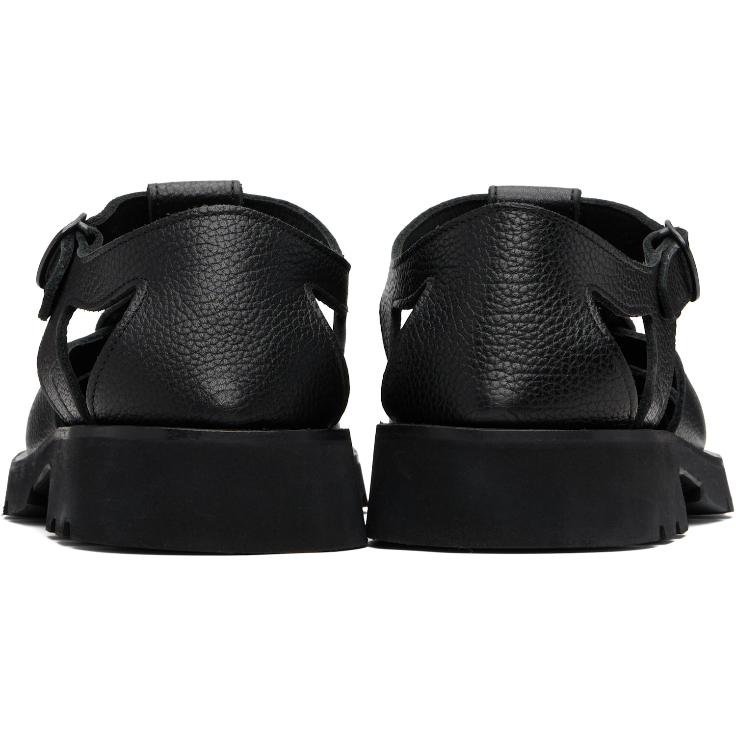  Hereu Black Pesca Sport Grainy Sandals 