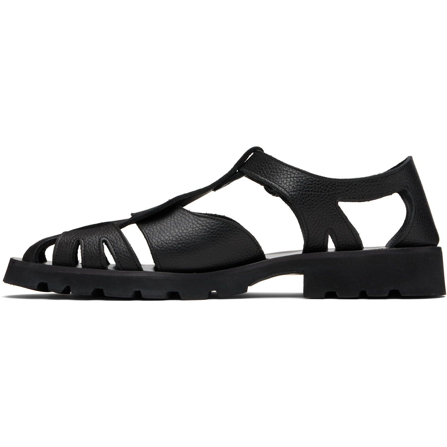  Hereu Black Pesca Sport Grainy Sandals 
