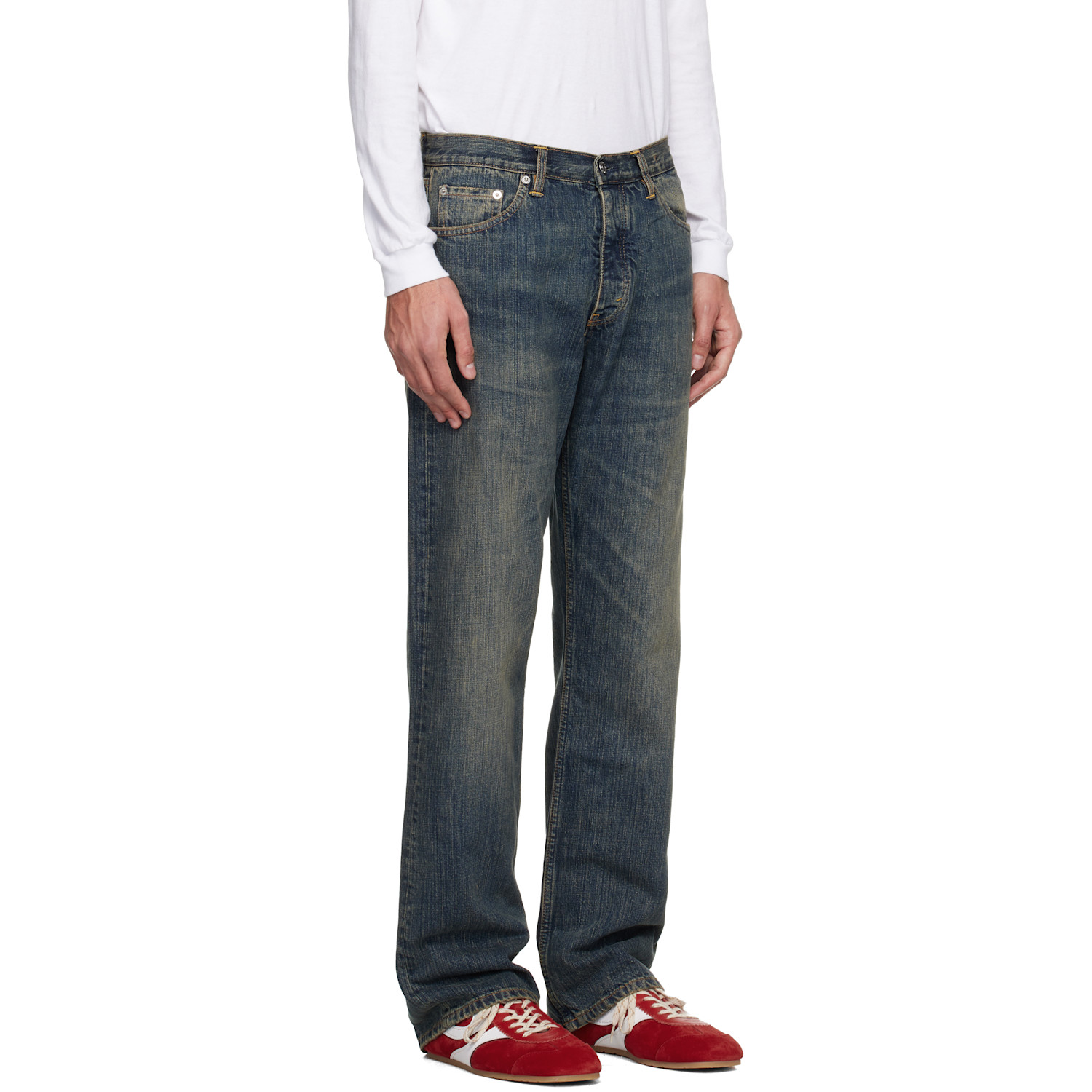  Hope Blue Relaxed Bootcut Rush Jeans 