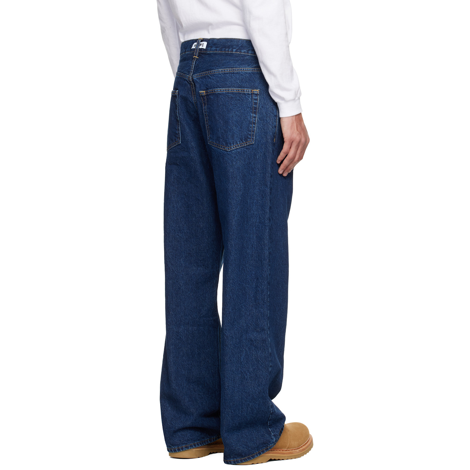  Hope Blue Loose-fit Criss Jeans 