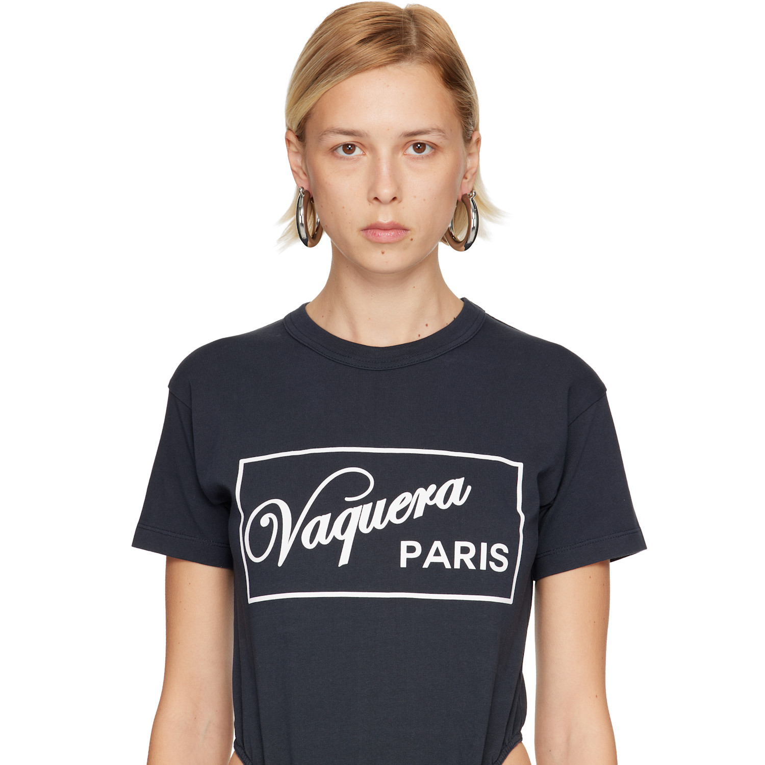  Vaquera D'heygere Edition Spring Clasp Hoop Earrings 
