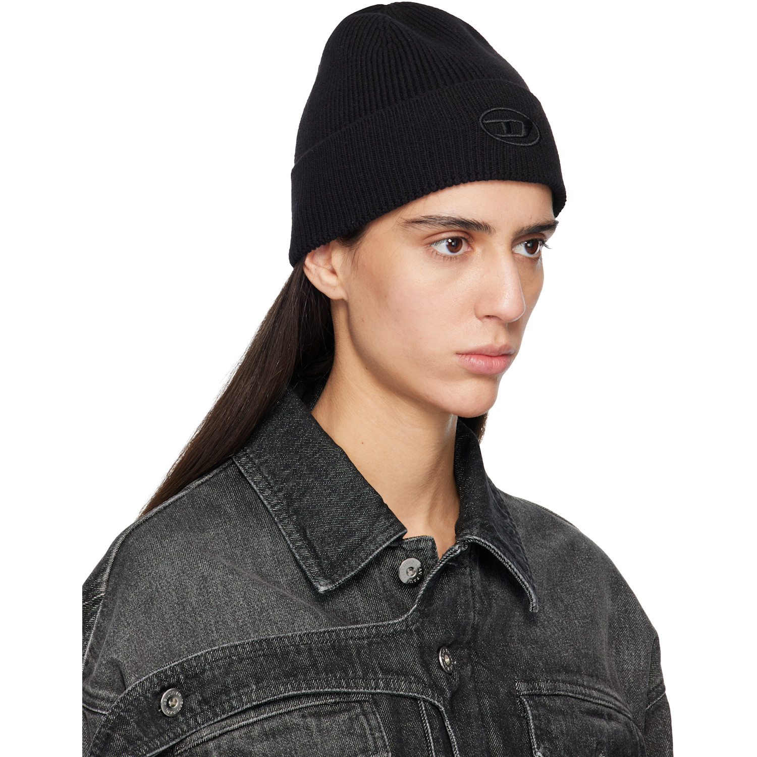  Diesel Black K-coder-fully B Beanie 