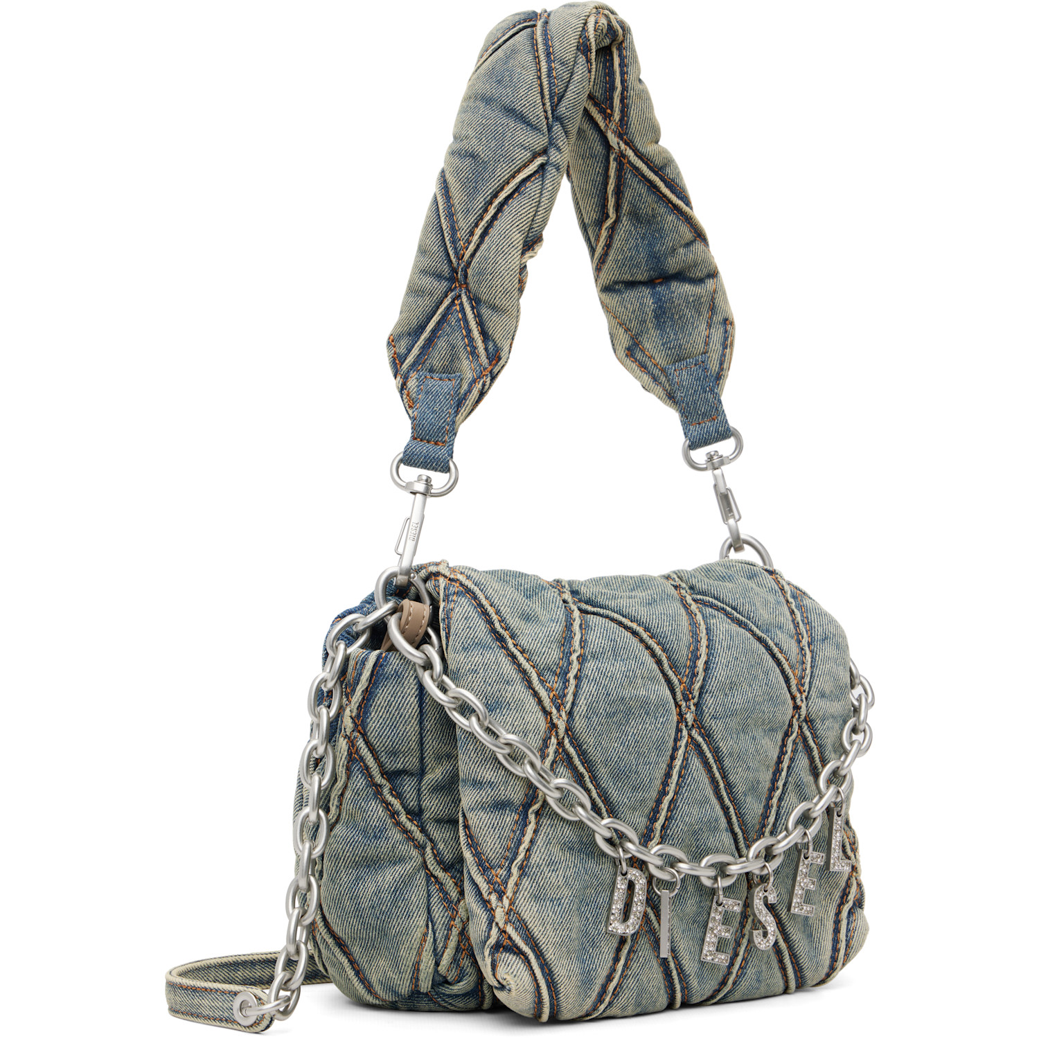  Diesel Blue Charm-d Shoulder S Bag 