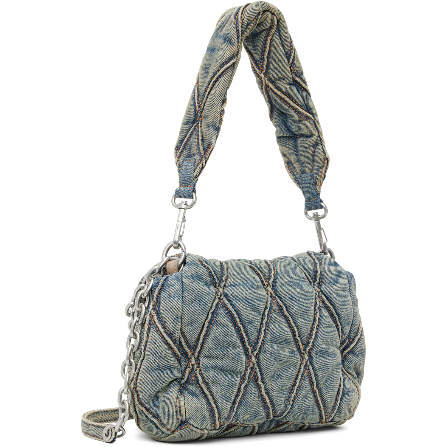  Diesel Blue Charm-d Shoulder S Bag 
